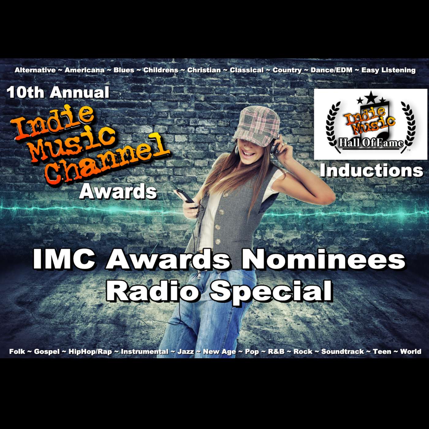 10th Annual Indie Music Channel Awards Nominees Radio Special