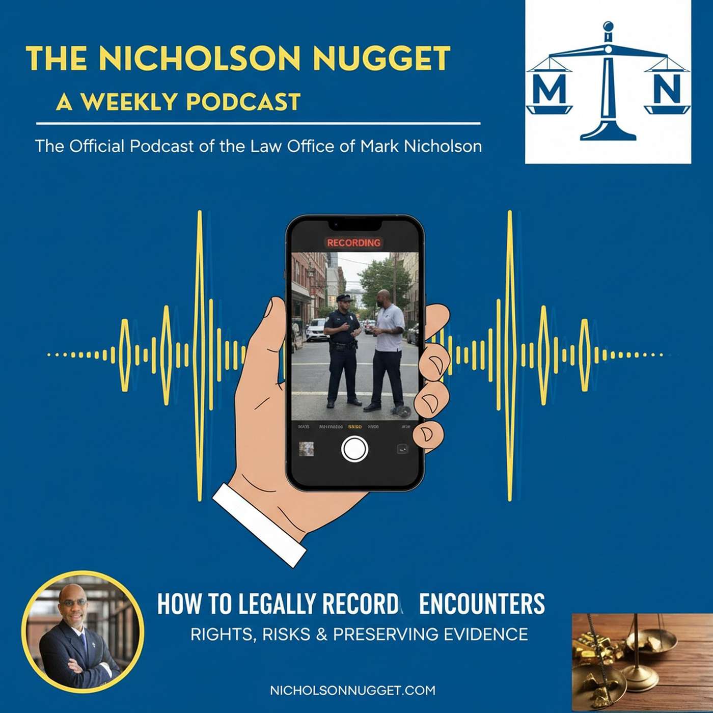 How to Legally Record Police Encounters: Rights, Risks, and Preserving Evidence episode artwork