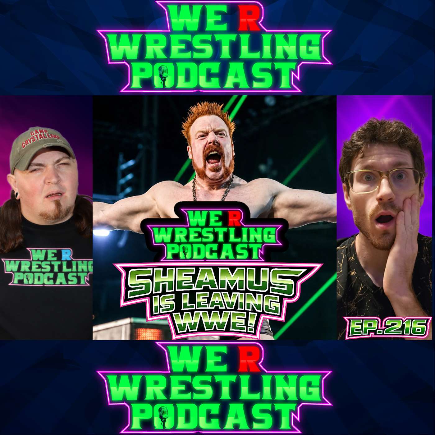 SHEAMUS IS DONE WITH WWE! CM PUNK BEATS SAMI ZAYN FOR WWE TITLE & MORE! WRW Podcast Ep. 216 episode artwork