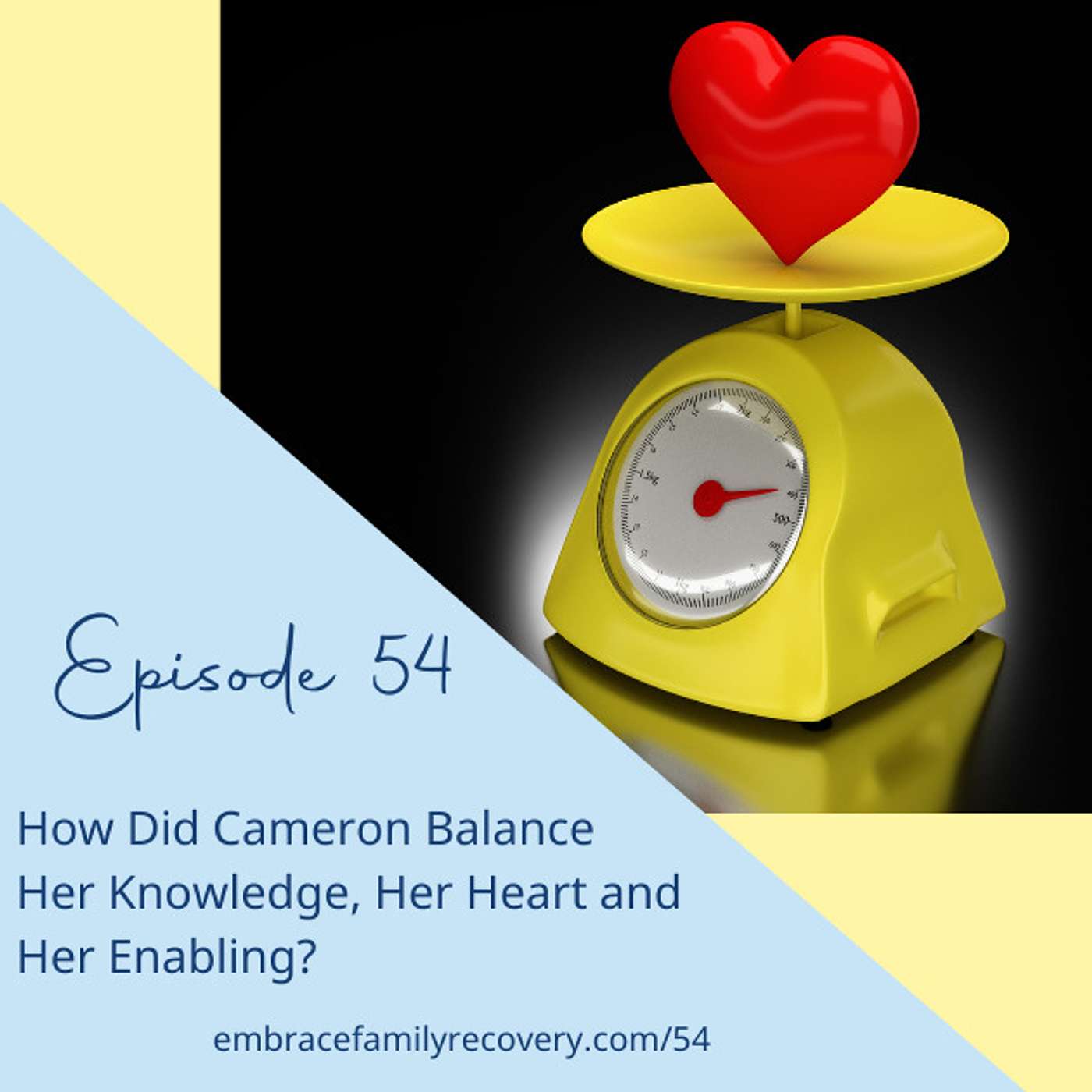 Ep 54 - How Did Cameron Balance Her knowledge, Her Heart and Her Enabling?