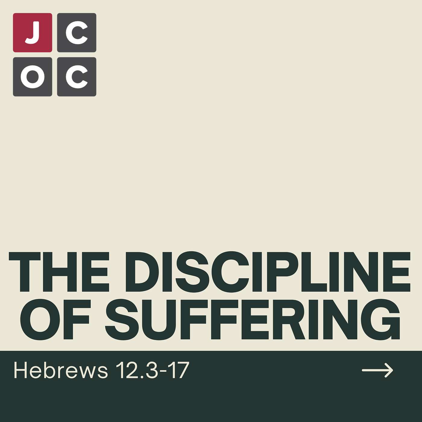 The Discipline of Suffering episode artwork
