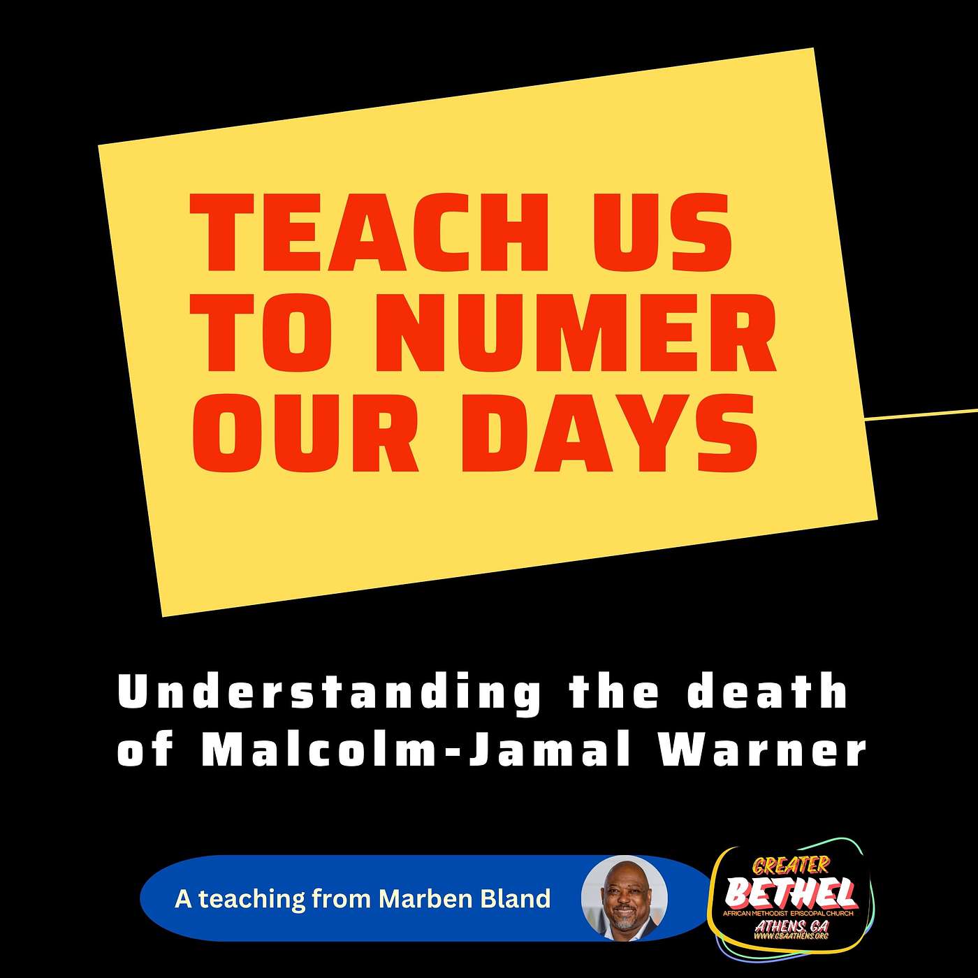 Teach Us to Number Our Days Understanding the death of Malcolm-Jamal Warner Teach Us to Number Our Days Understanding the death of Malcolm-Jamal Warner