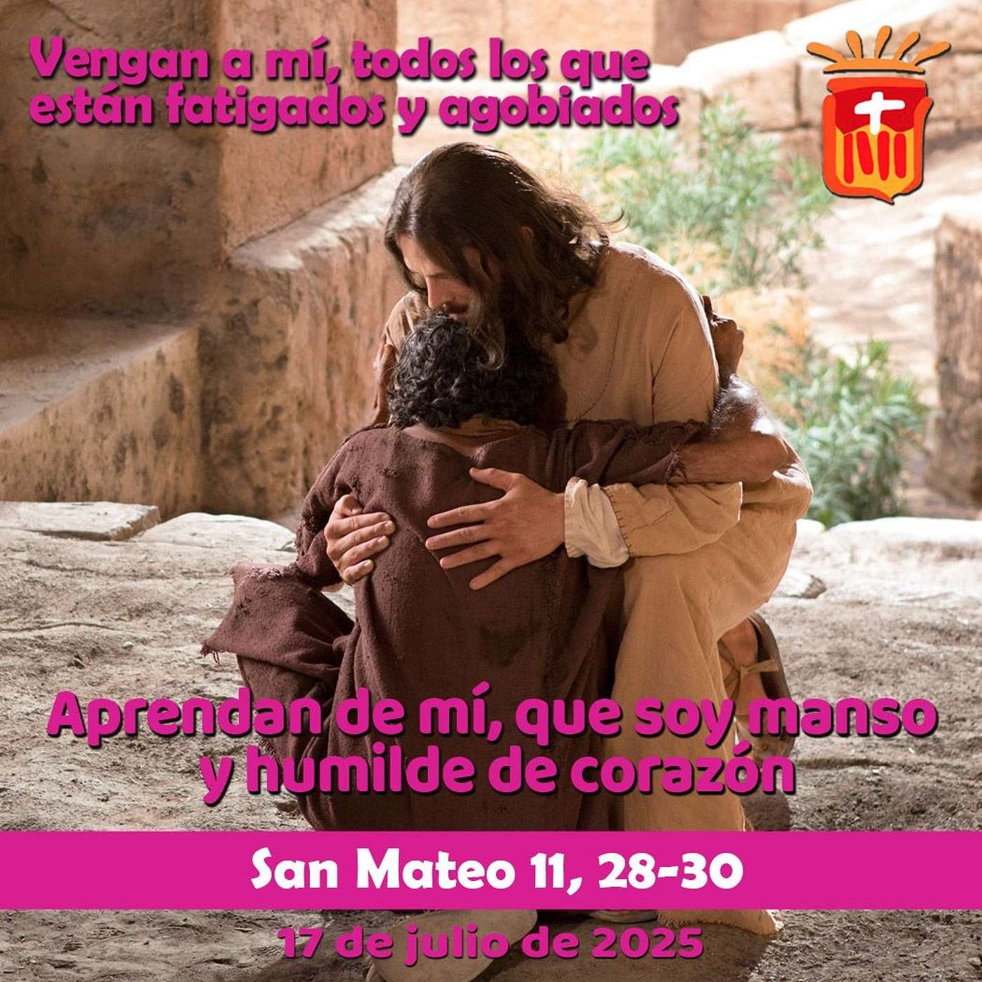 2025-07-17 San Mateo 11, 28-30: Jueves XV Ordinario