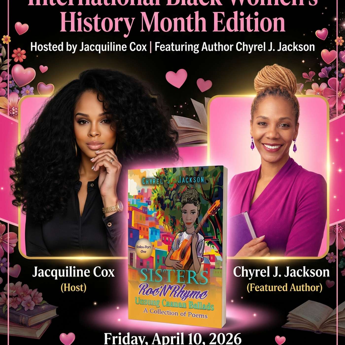 LISTEN LINDA BOOK CLUB LIVE SPECIAL GUEST: CHYREL J. JACKSON