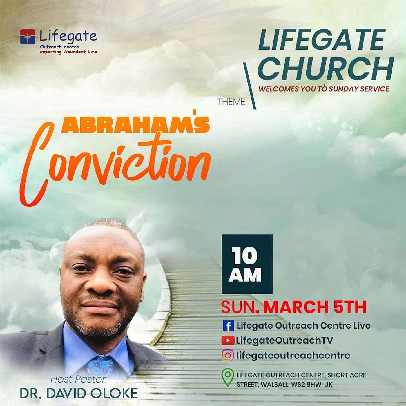 Abraham's Conviction - Lifegate Church - 5.3.23 episode artwork