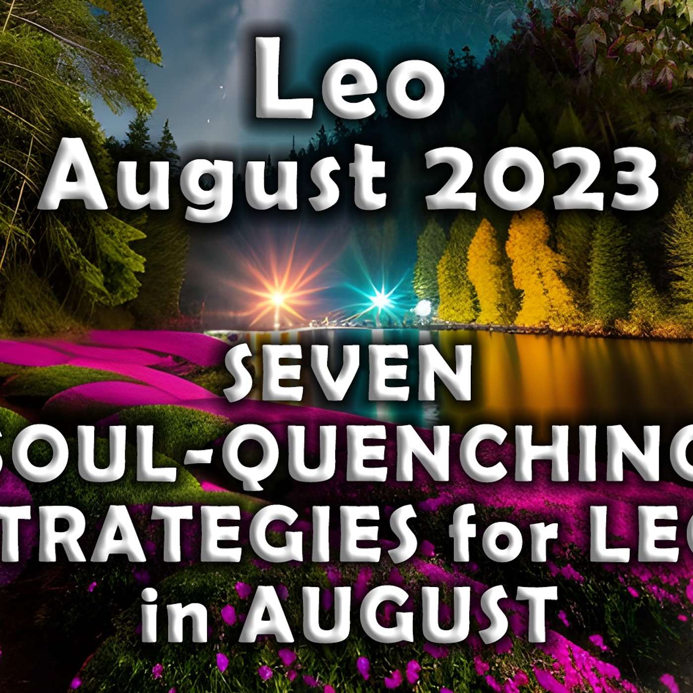 Leo August 2023 SEVEN SOUL-QUENCHING STRATEGIES for LEO in AUGUST (Astrology Horoscope Forecast)