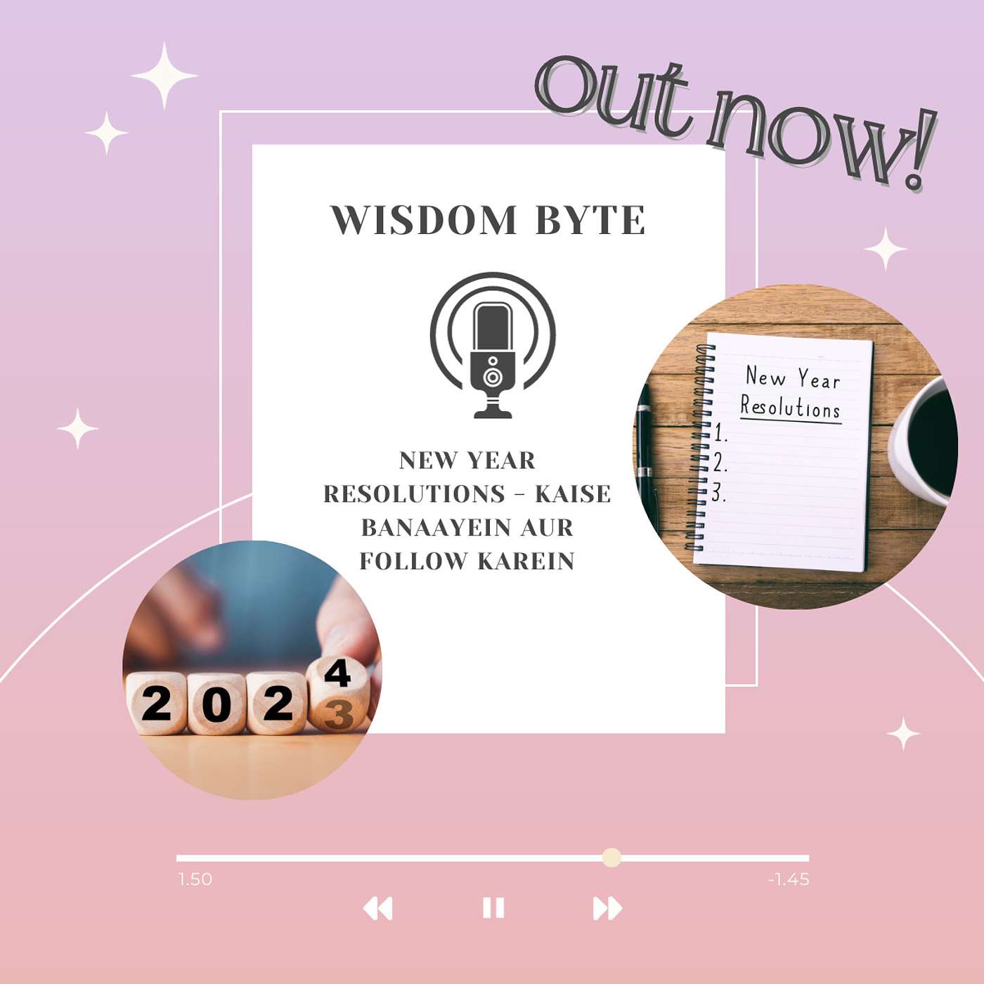 Wisdom Byte 6 : New Year Resolutions - Kaise Banaayein Aur Follow Karein episode artwork