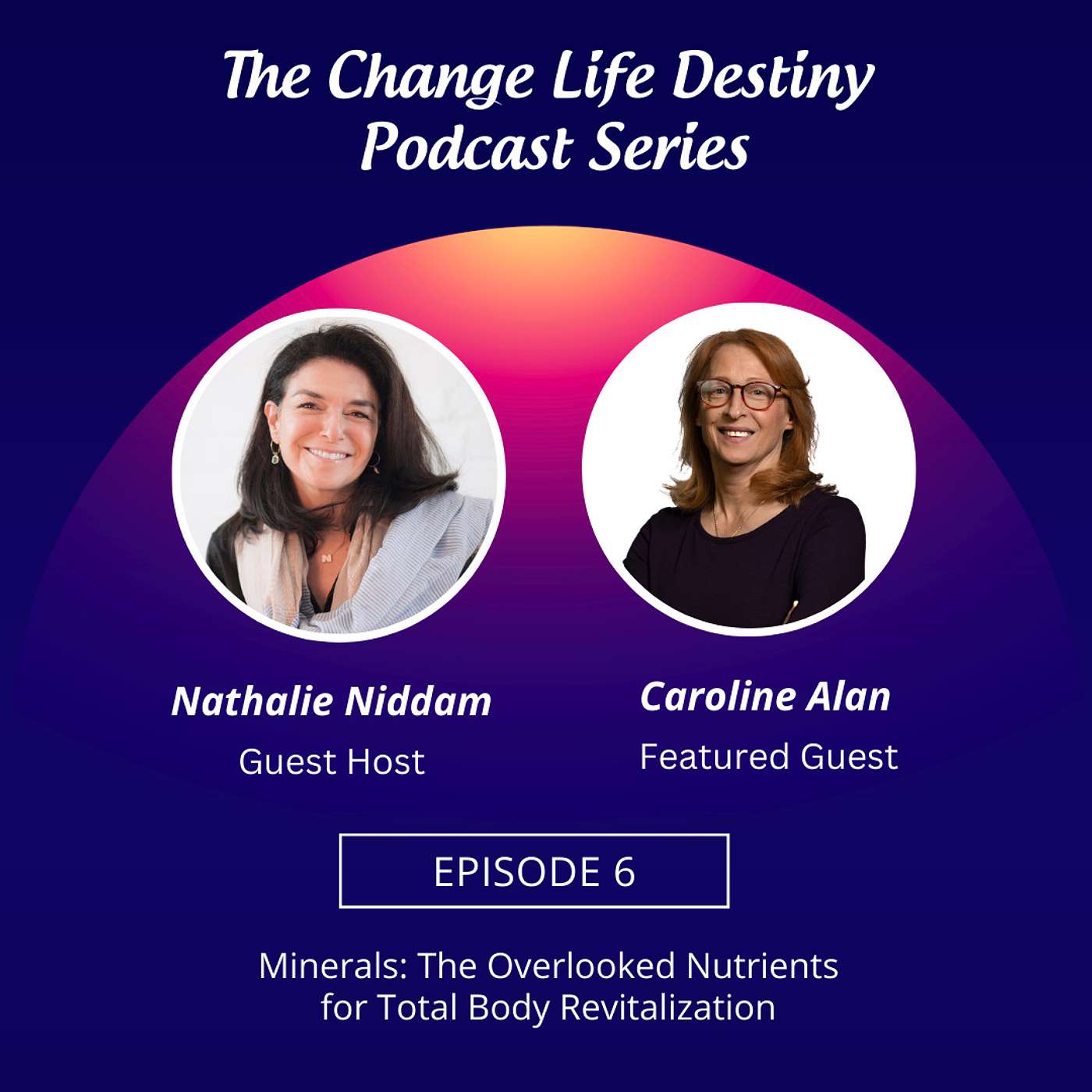 #06 - Minerals - The Overlooked Nutrients for Total Body Revitalization with Caroline Alan