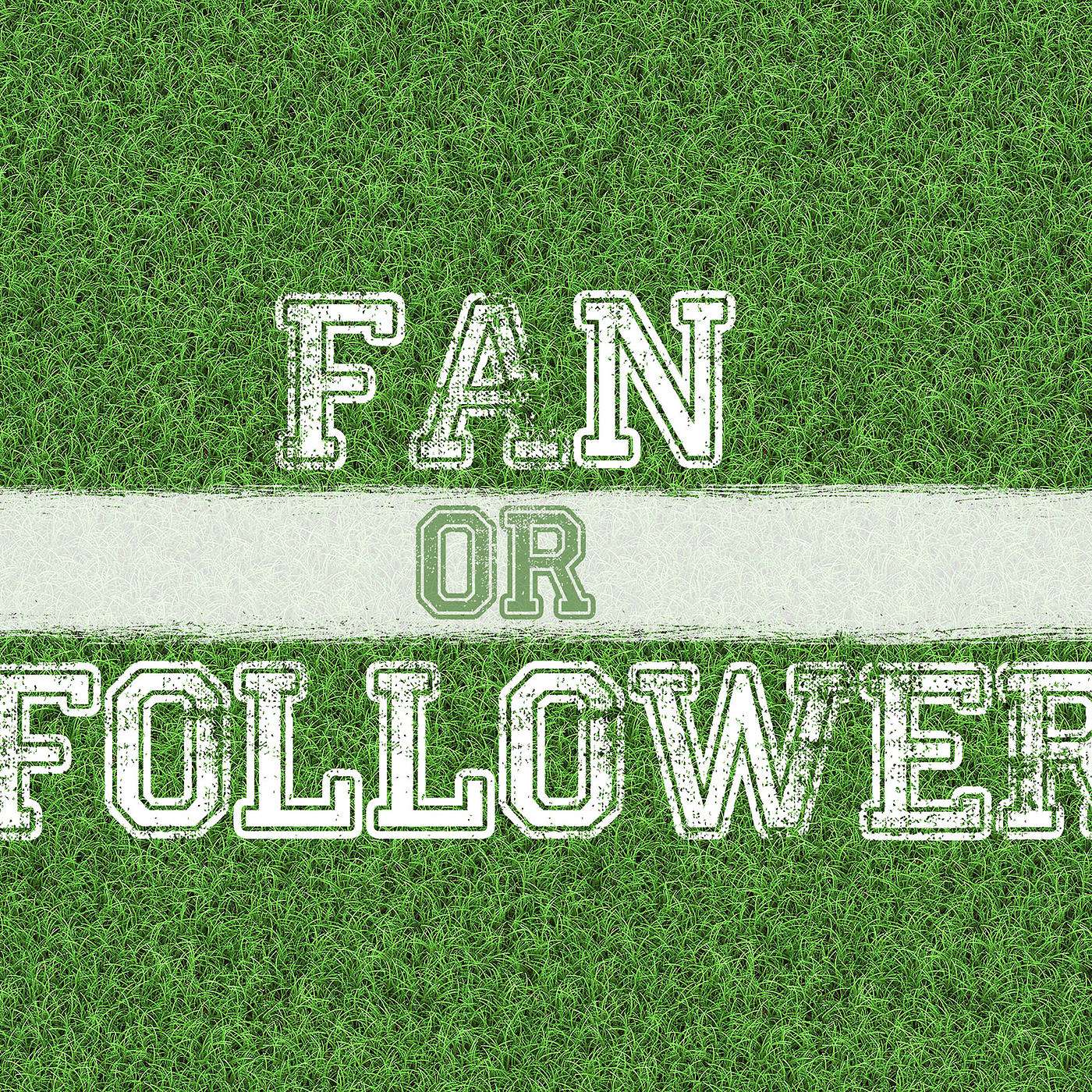 Fri 1 Sept - Fan or Follower: You are what you eat episode artwork