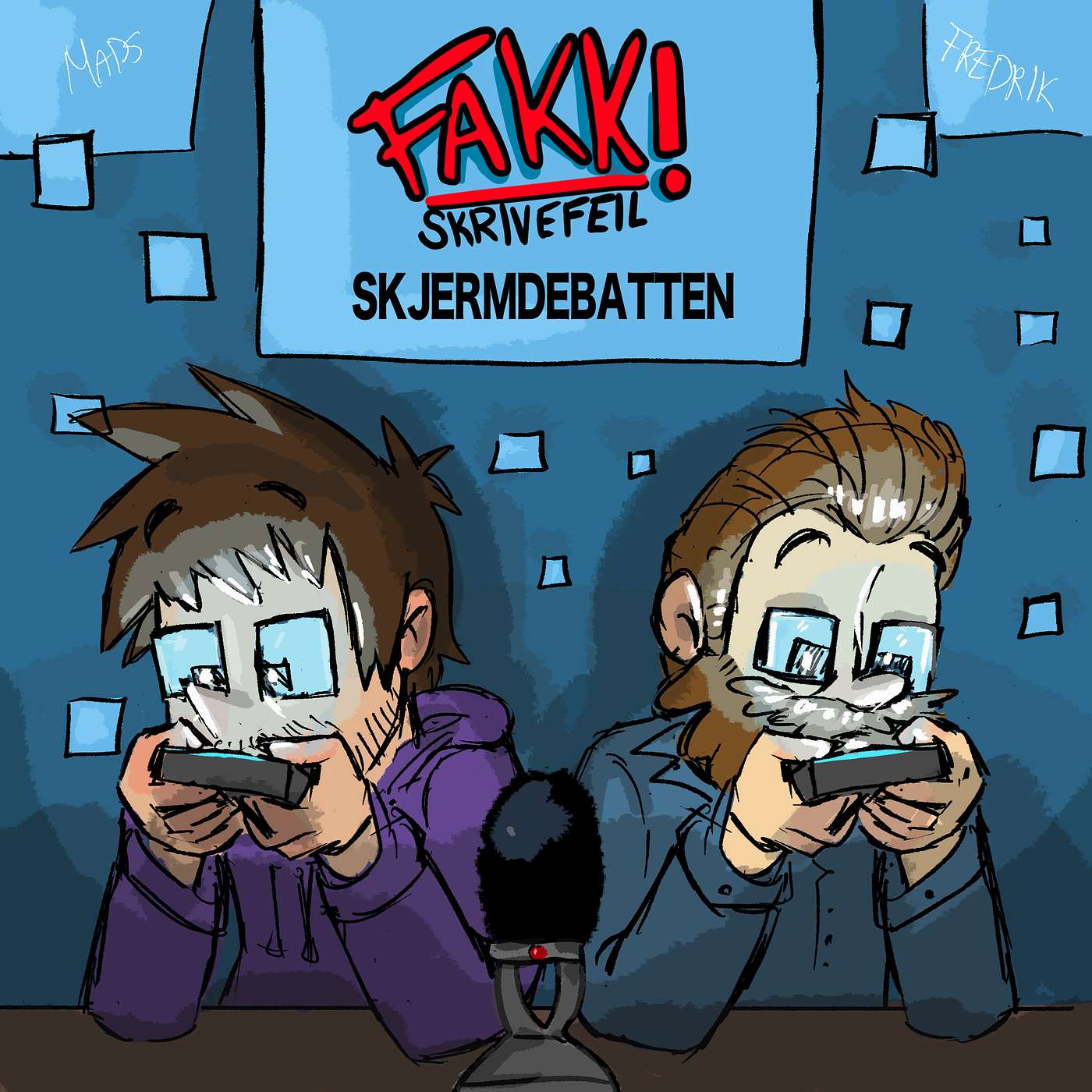 Fakk Skrivefeil | S3 - Ep8 | Skjermdebatten & Hjelpemiddler Fakk Skrivefeil | S3 - Ep8 | Skjermdebatten & Hjelpemiddler