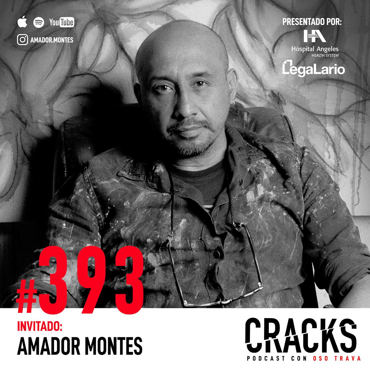 #393. Amador Montes - Convertir el Dolor en Obra, Sobrevivir el Éxito y Dejar que la Vida te Sorprenda episode artwork