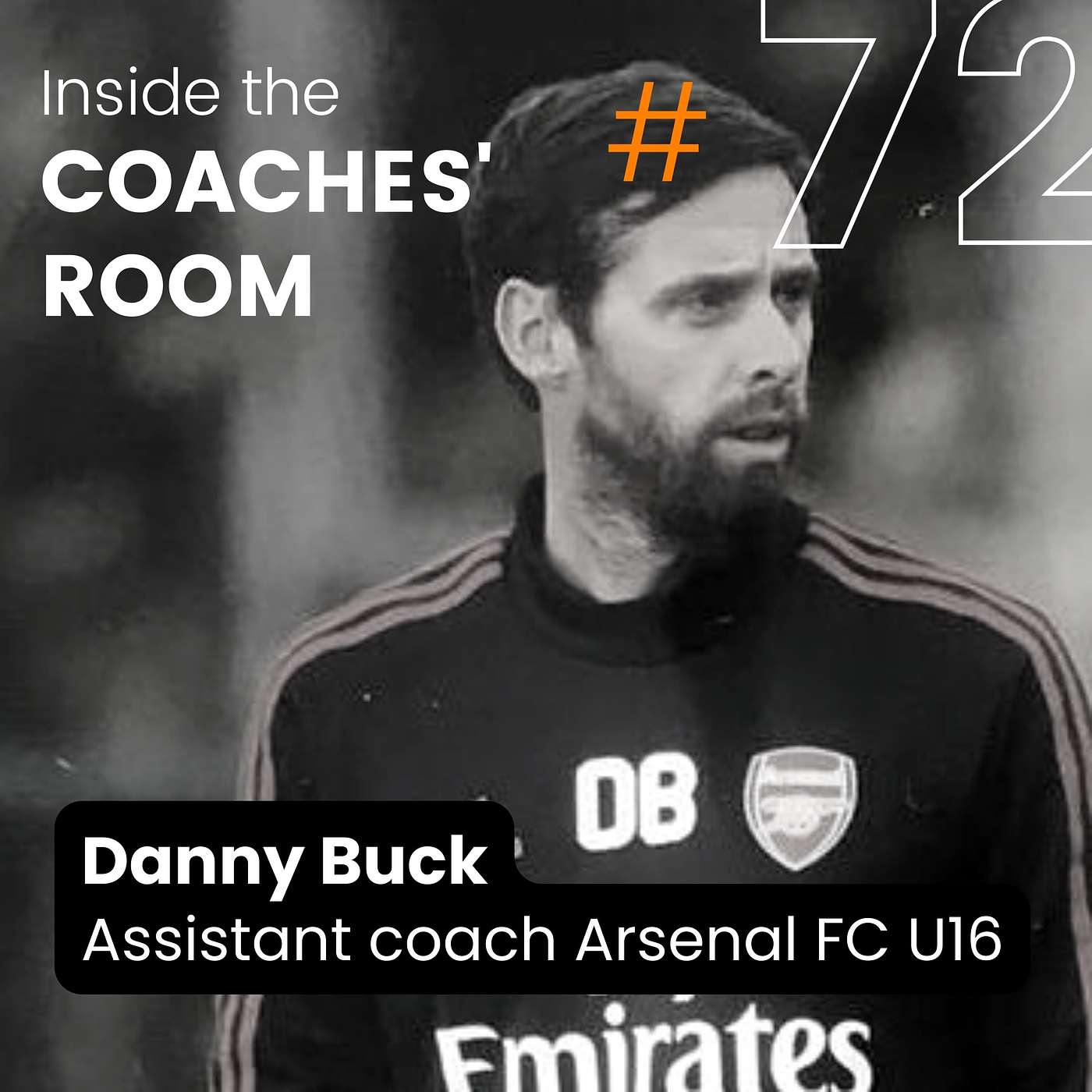 #72 Arsenal FC U16’s assistant coach, Danny Buck: Attention is everything!