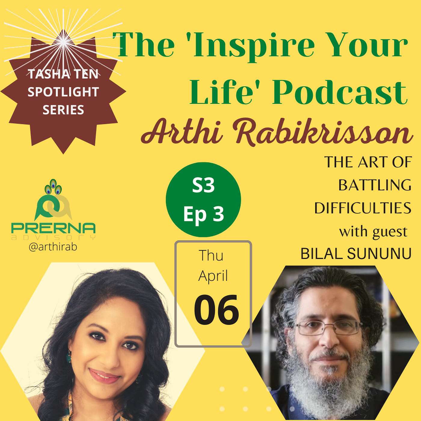 S3 E3 Tasha Ten Spotlight: Bilal Sununu - The Art of Battling Difficulties