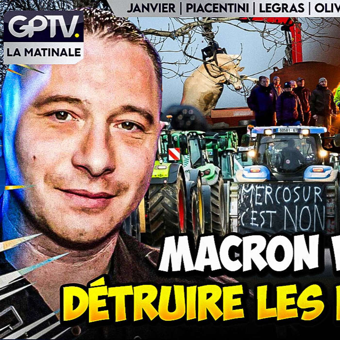 CRISE AGRICOLE : MOBILISATION ET INSURRECTION GÉNÉRALE ! | GPTV LA MATINALE CRISE AGRICOLE : MOBILISATION ET INSURRECTION GÉNÉRALE ! | GPTV LA MATINALE