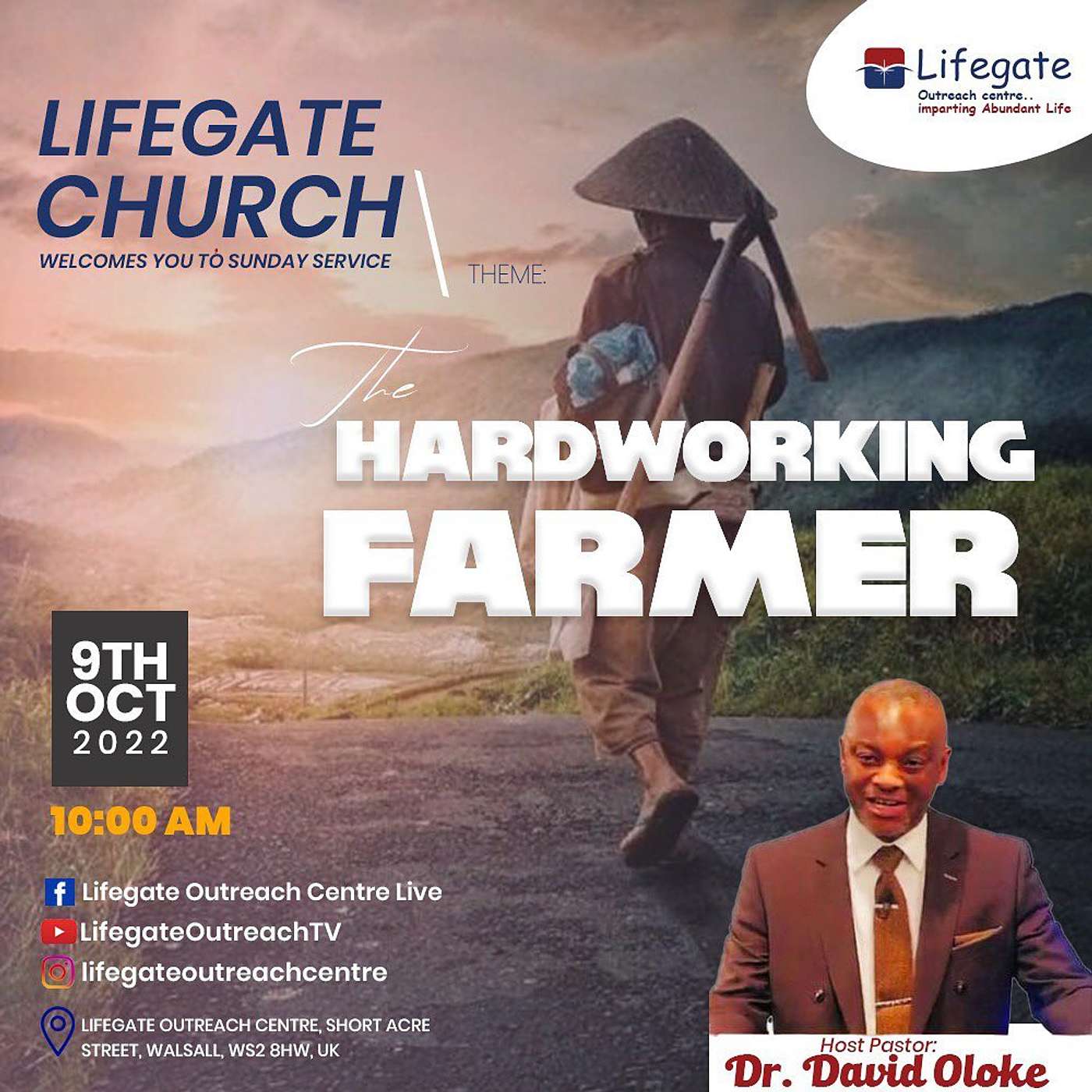 The Hardworking Farmer - Lifegate Church - 9.10.22 episode artwork