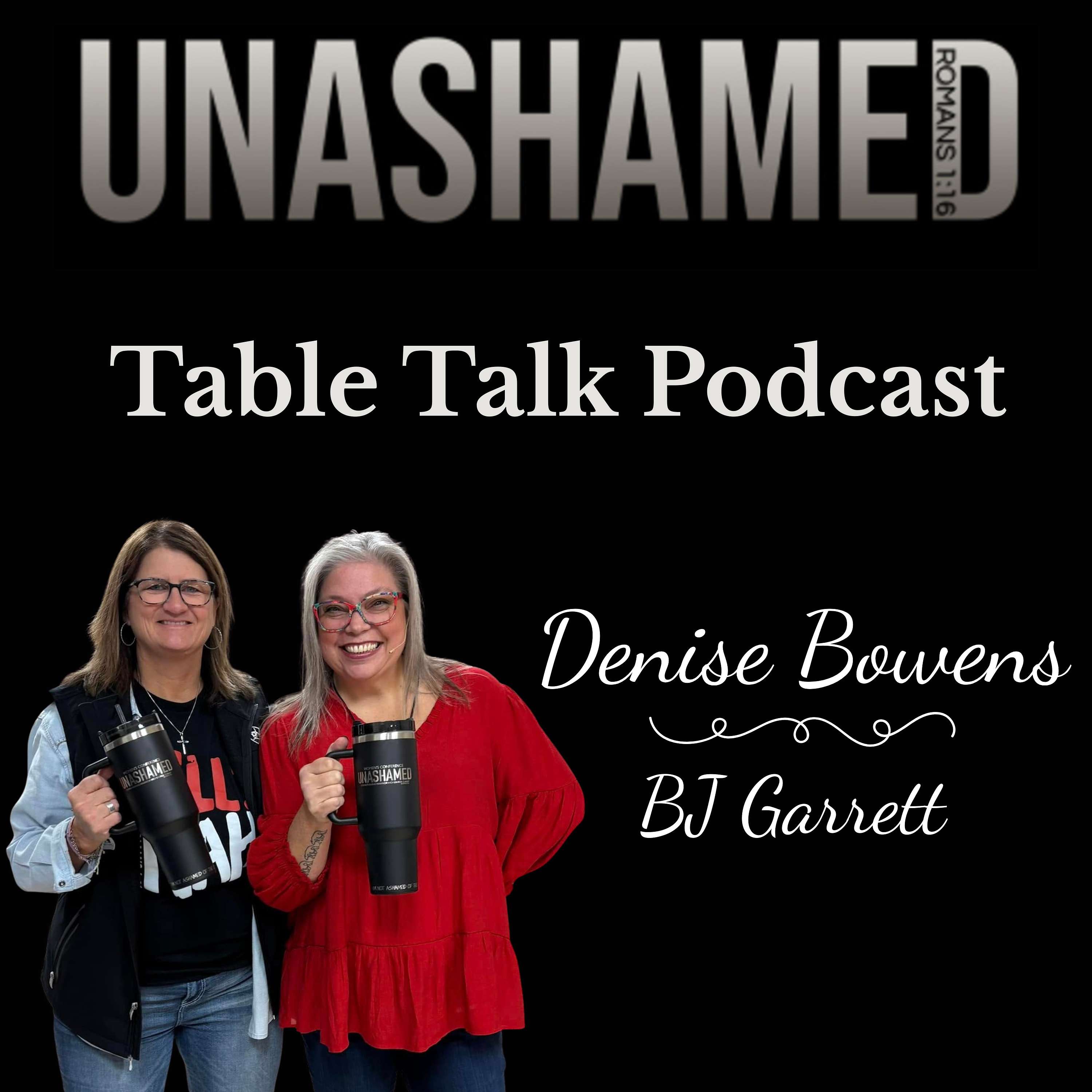 Table Talk with Denise Bowens & BJ Garrett podcast artwork