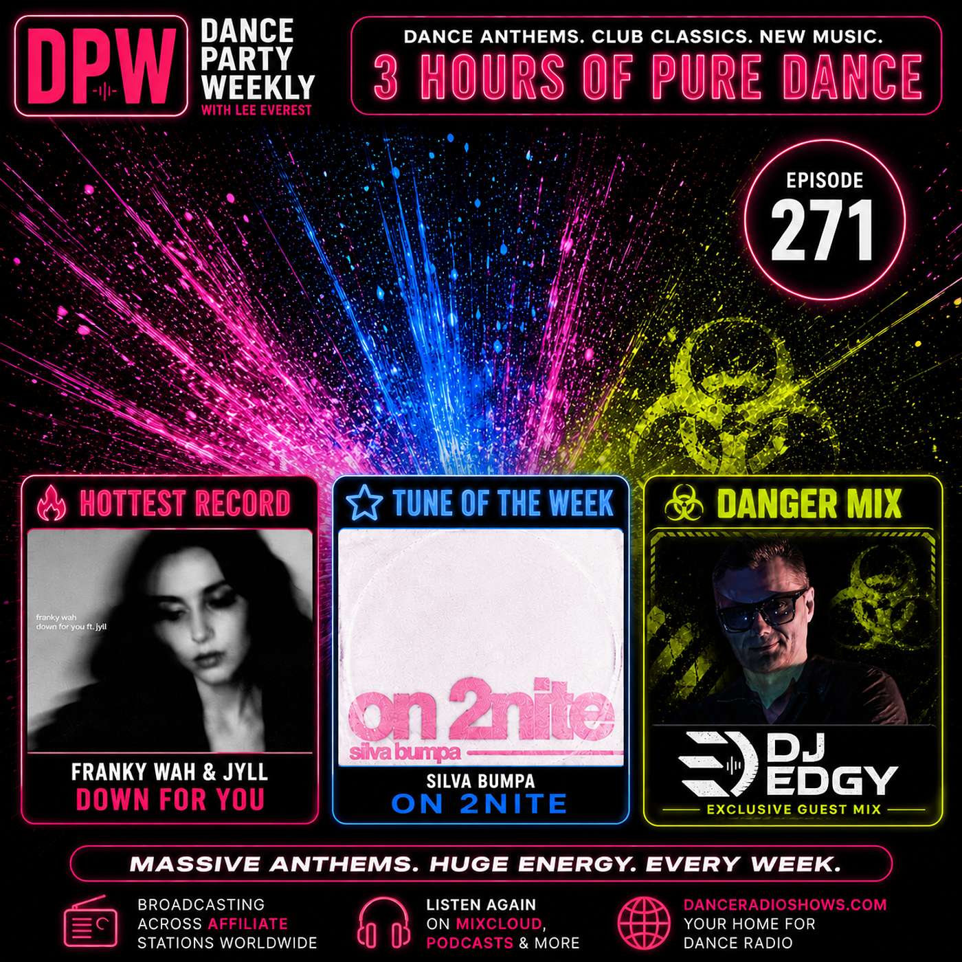 Franky Wah Hottest Record, Edly L Danger Mix episode artwork