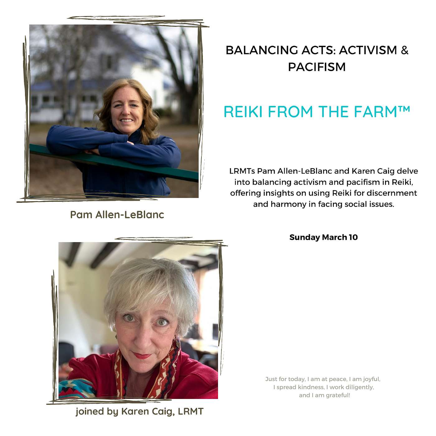 Balancing Acts between Activism & Pacifism with Karen Caig