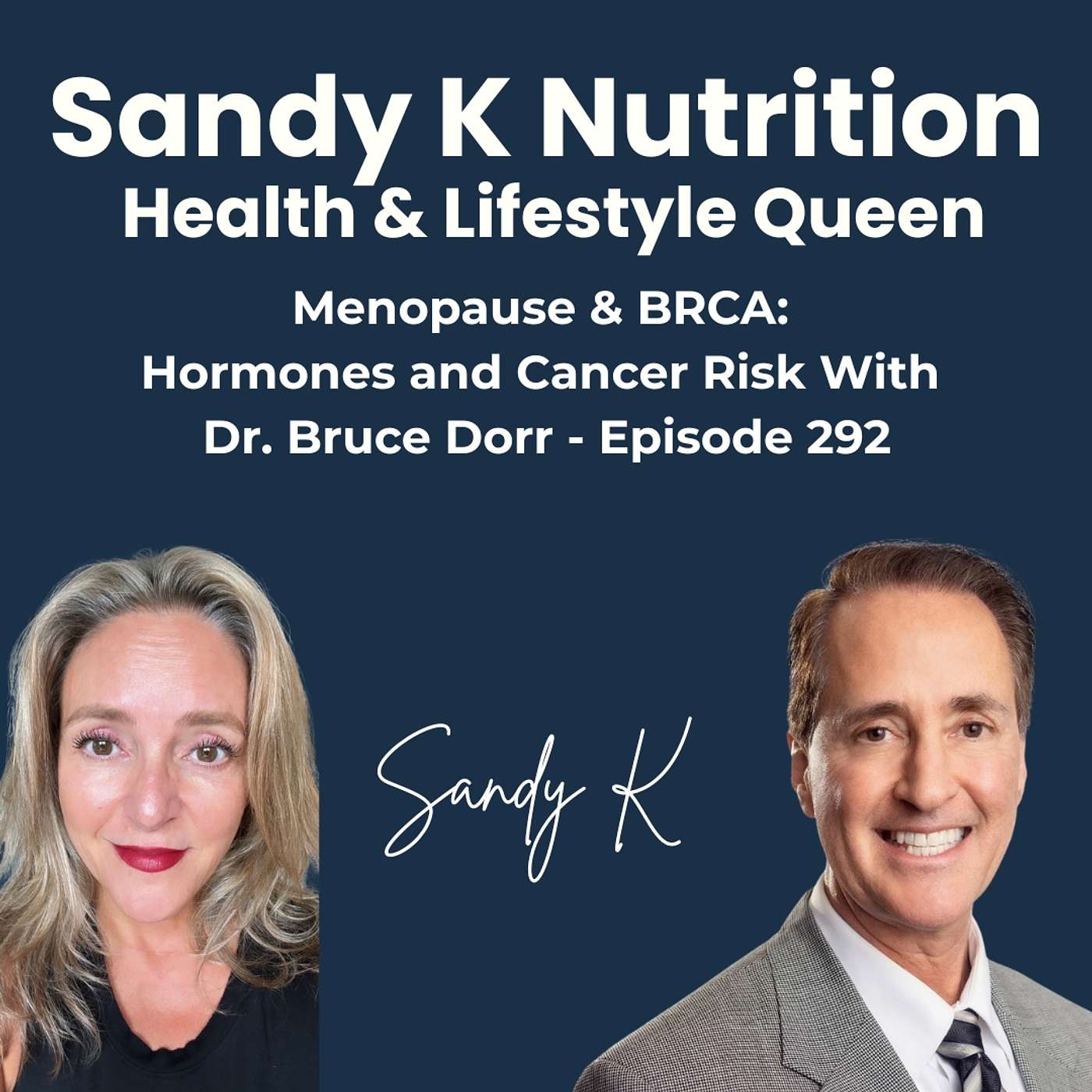 Menopause & BRCA: Hormones and Cancer Risk With Dr. Bruce Dorr - Episode 292