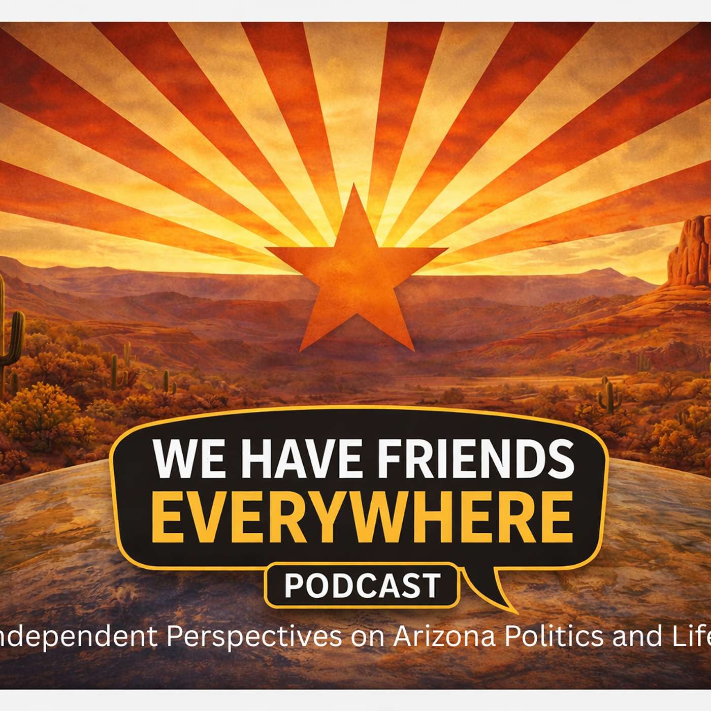 We Have Friends Everywhere cover art