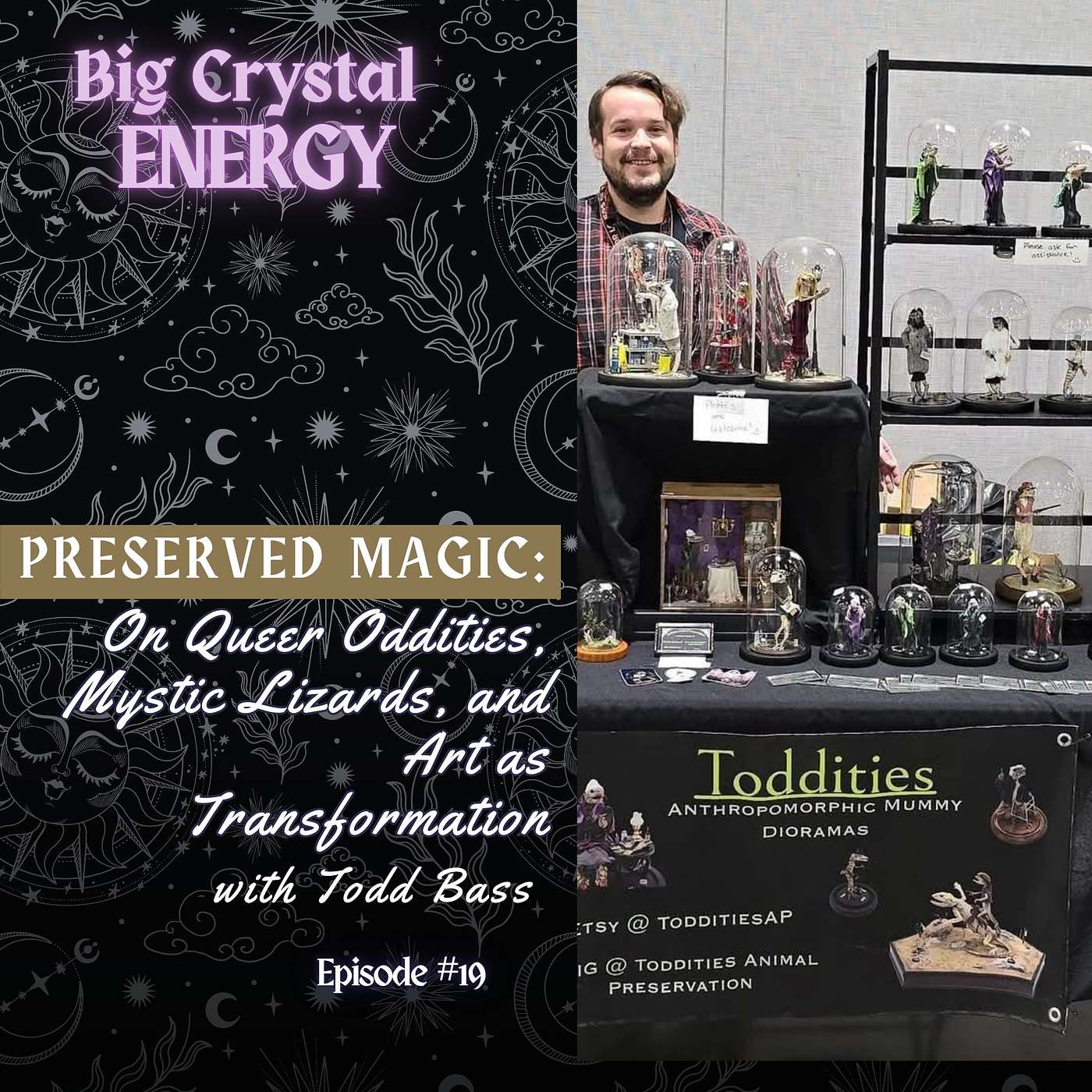 Self-Improvement with Crystals, Curiosities, Magic and Beyond - Big Crystal Energy Podcast with Ashleigh Bodell