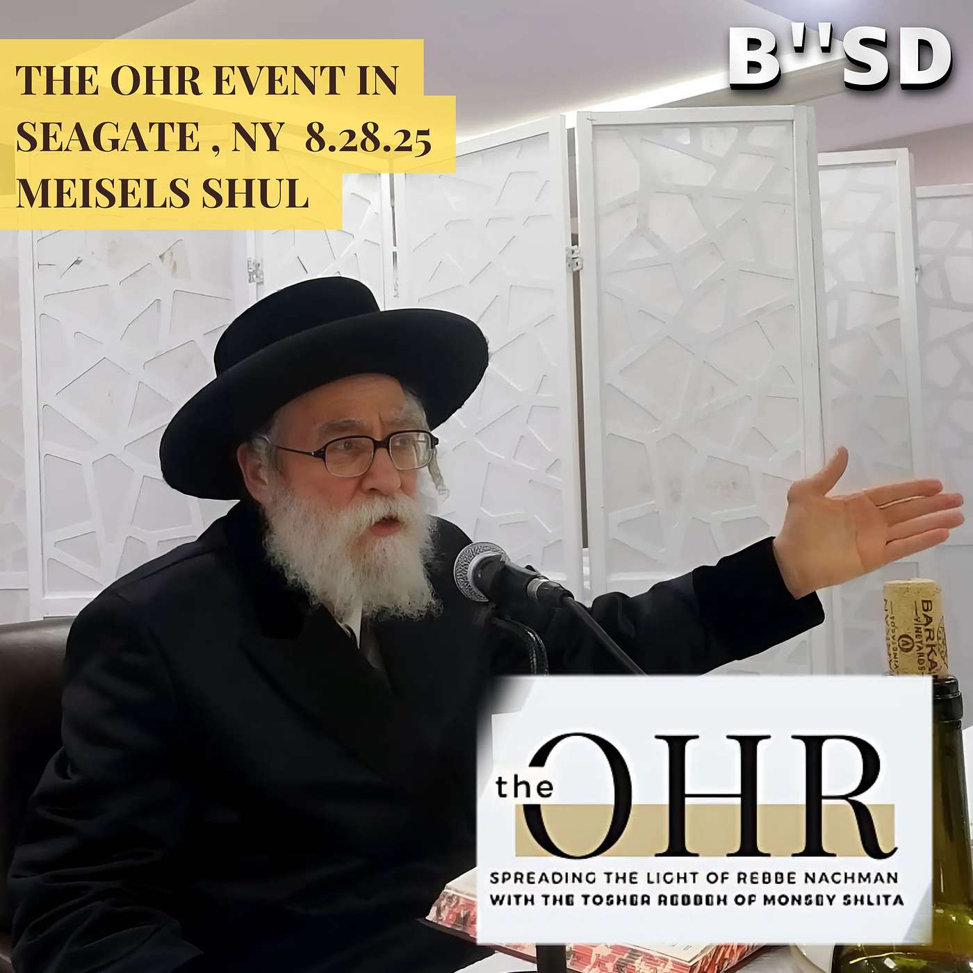 The Ohr Event in Seagate , Ny  8.28.25  Meisels Shul episode artwork