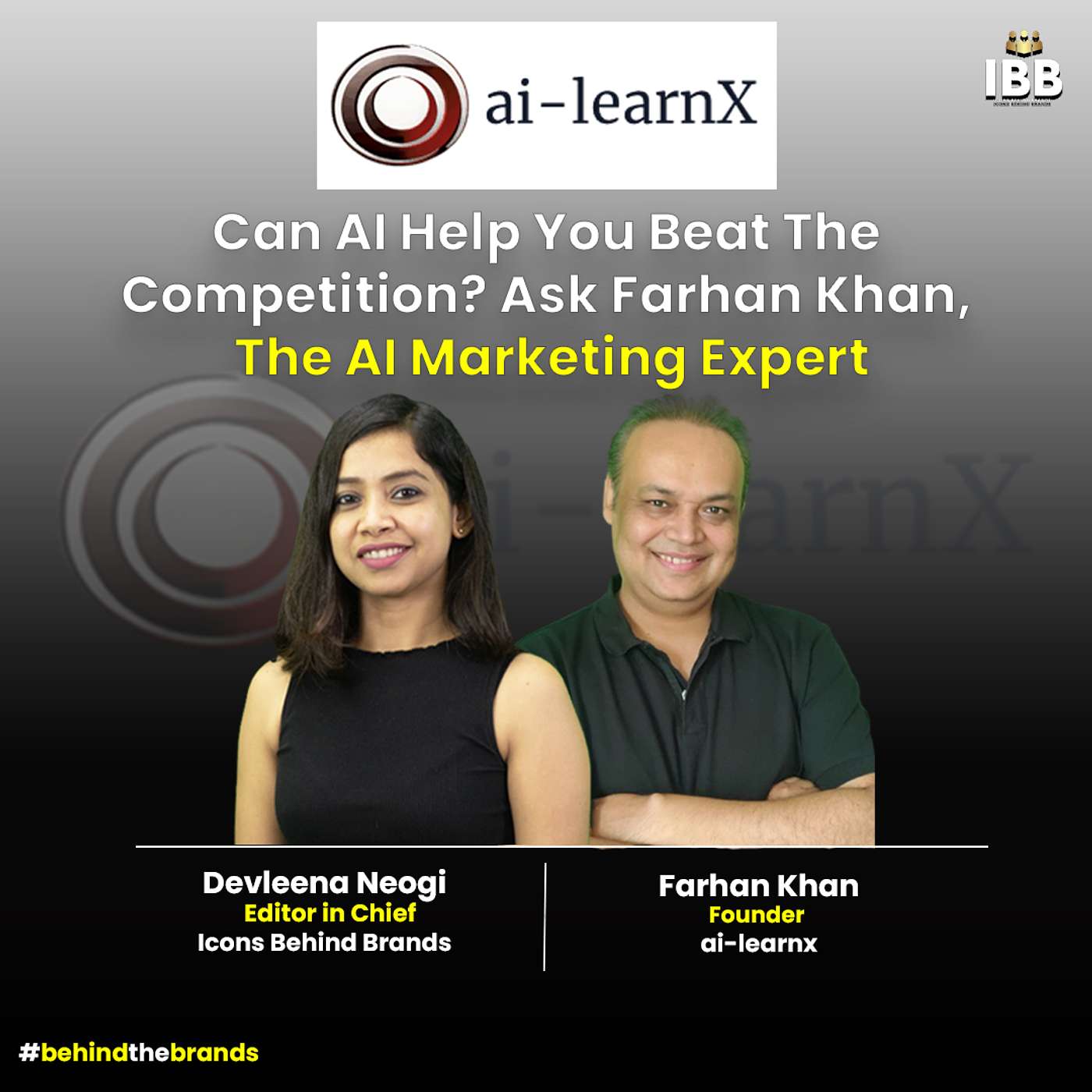 AI & Marketing - Revolutionizing Industries: Farhan Khan | Icons Behind Brands