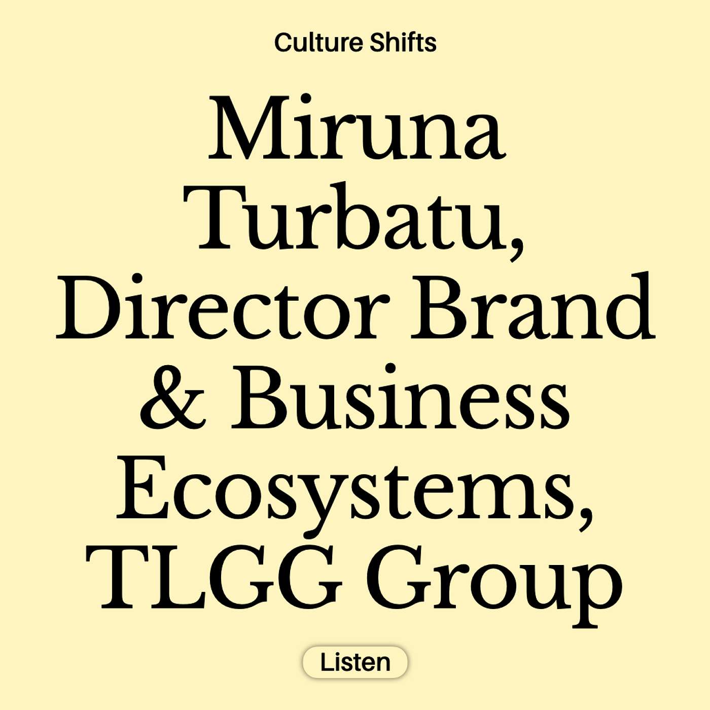 Navigating & Growing Business Ecosystems. A conversation with Miruna Turbatu