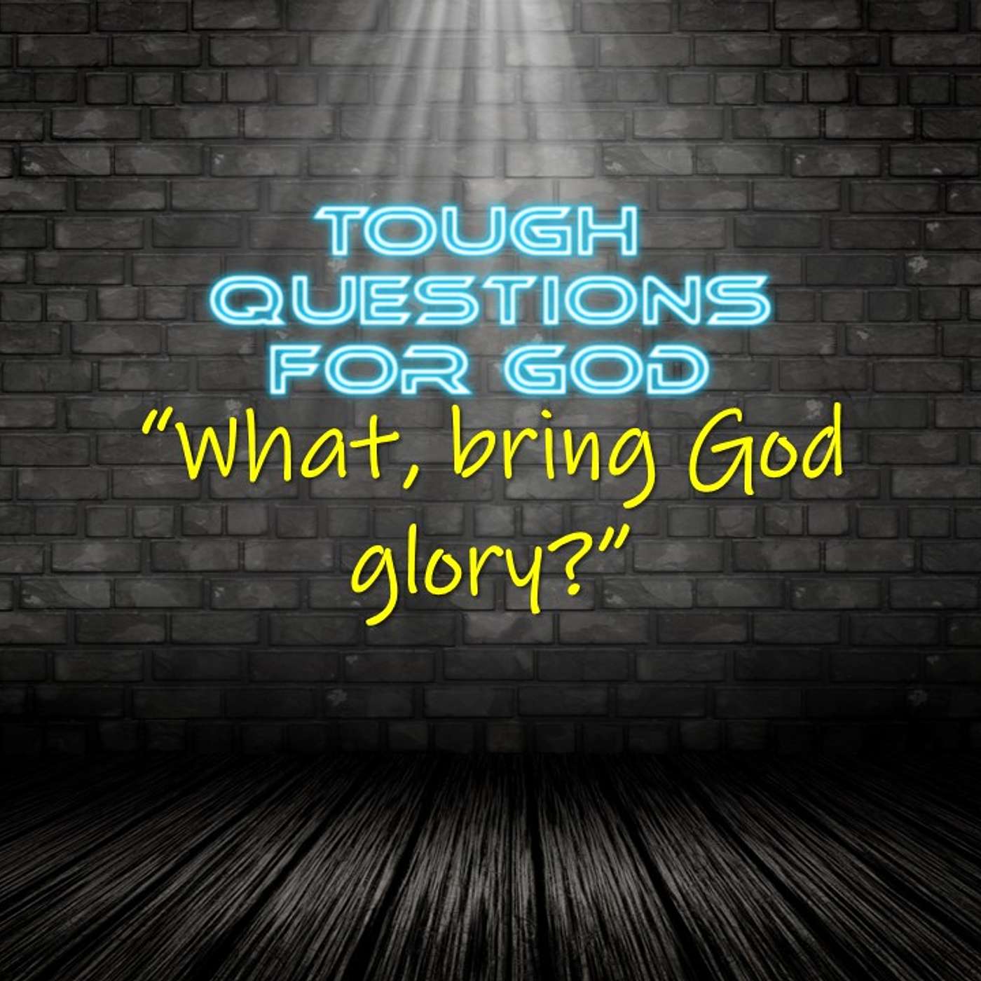 Glory to God? (1 Minute Devotion) episode artwork