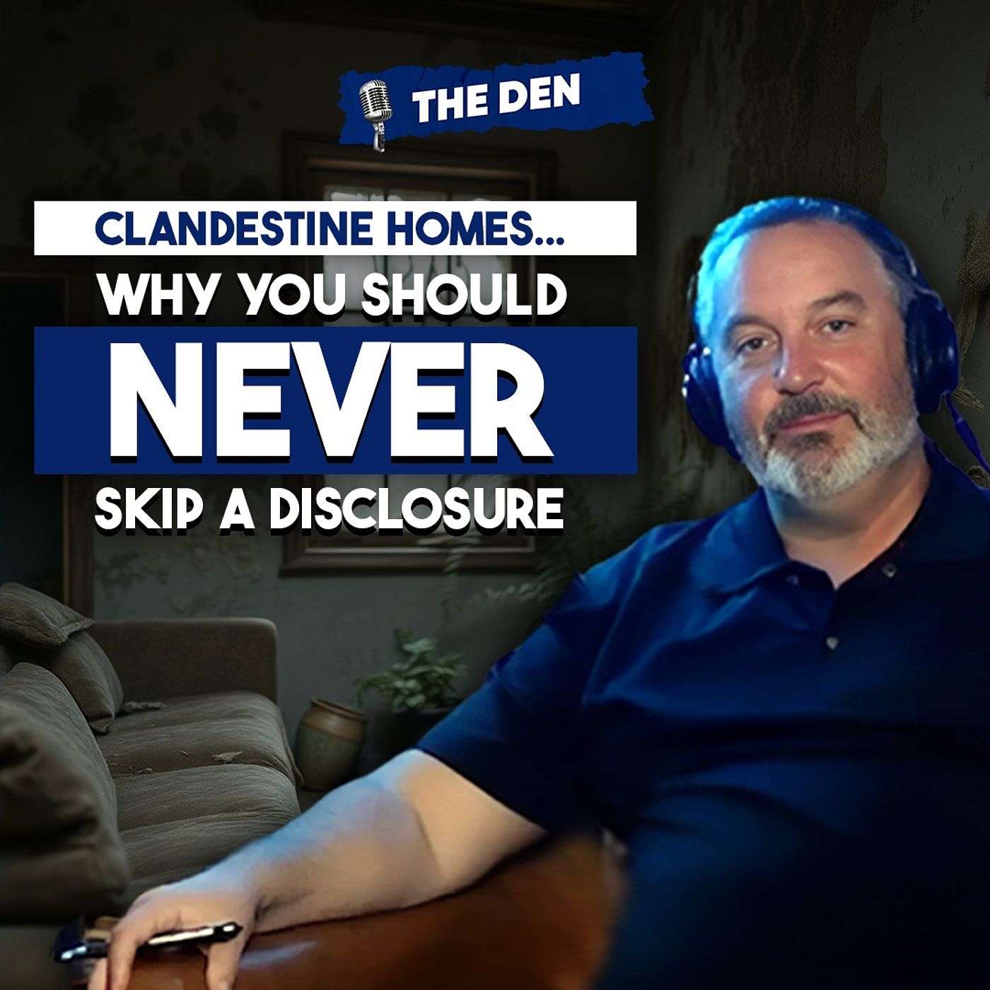 Clandestine Homes… Why You Should NEVER Skip A Disclosure | The Den Ep. 79