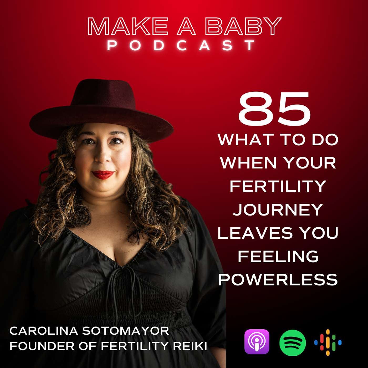 What To Do When Your Fertility Journey Leaves You Feeling Powerless episode artwork