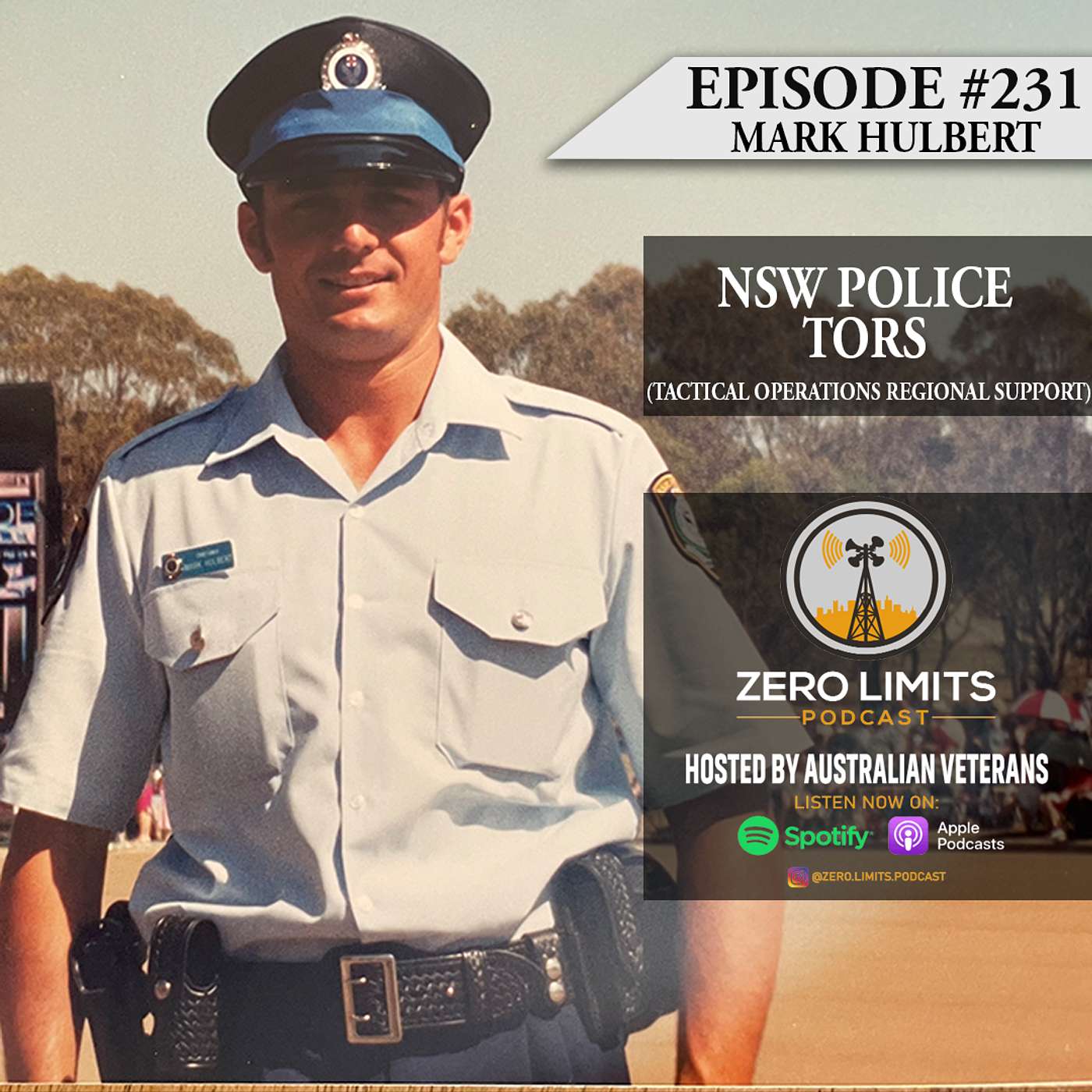 Ep. 231 Mark Hulbert NSW Police TORS (Tactical Operations Regional Support)