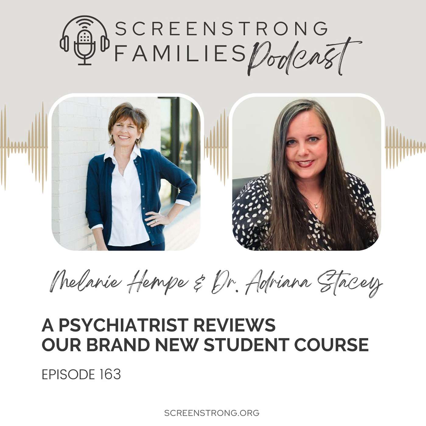 A Psychiatrist Reviews Our BRAND NEW Student Course with Dr. Adriana Stacey (#163)