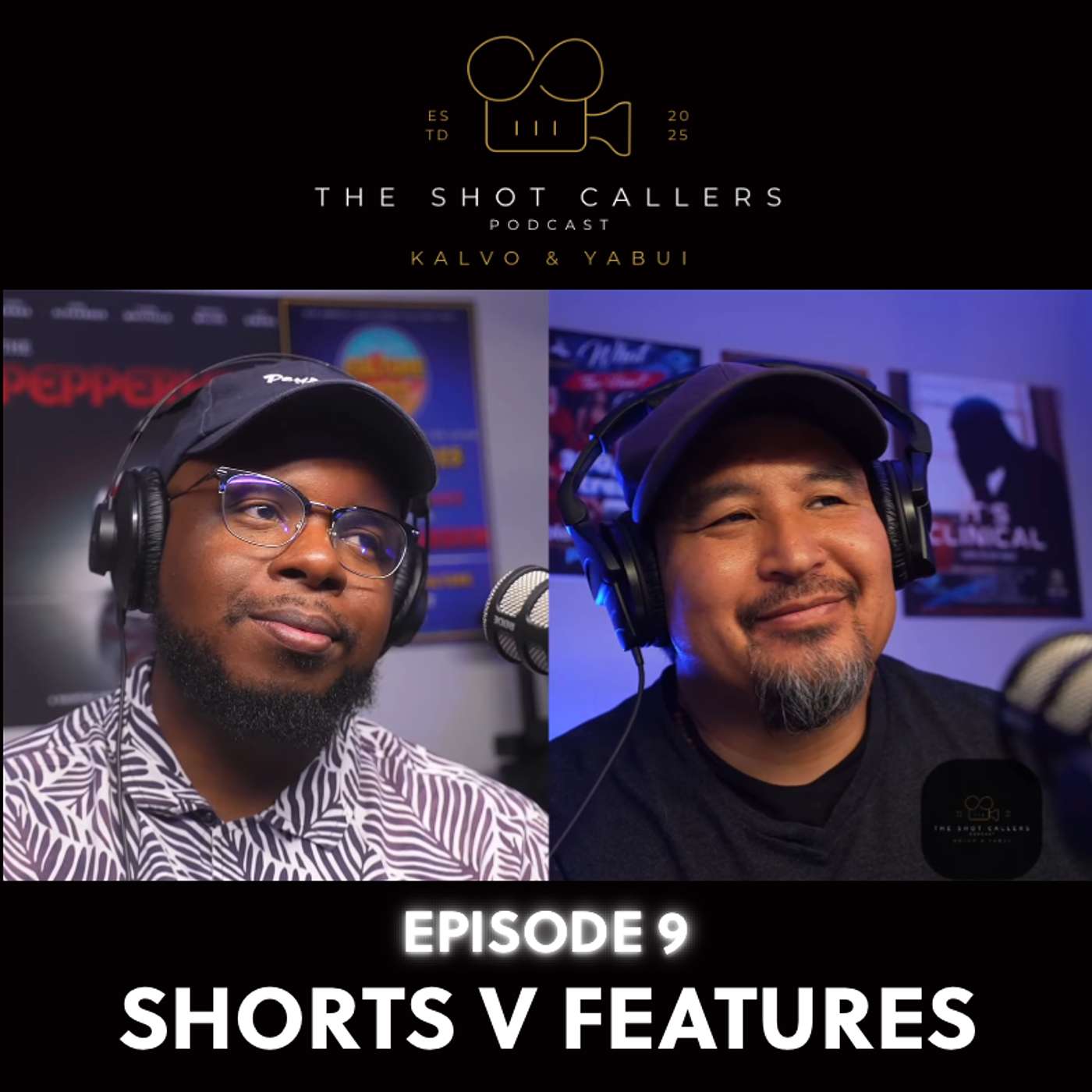 Shorts v. Features episode artwork