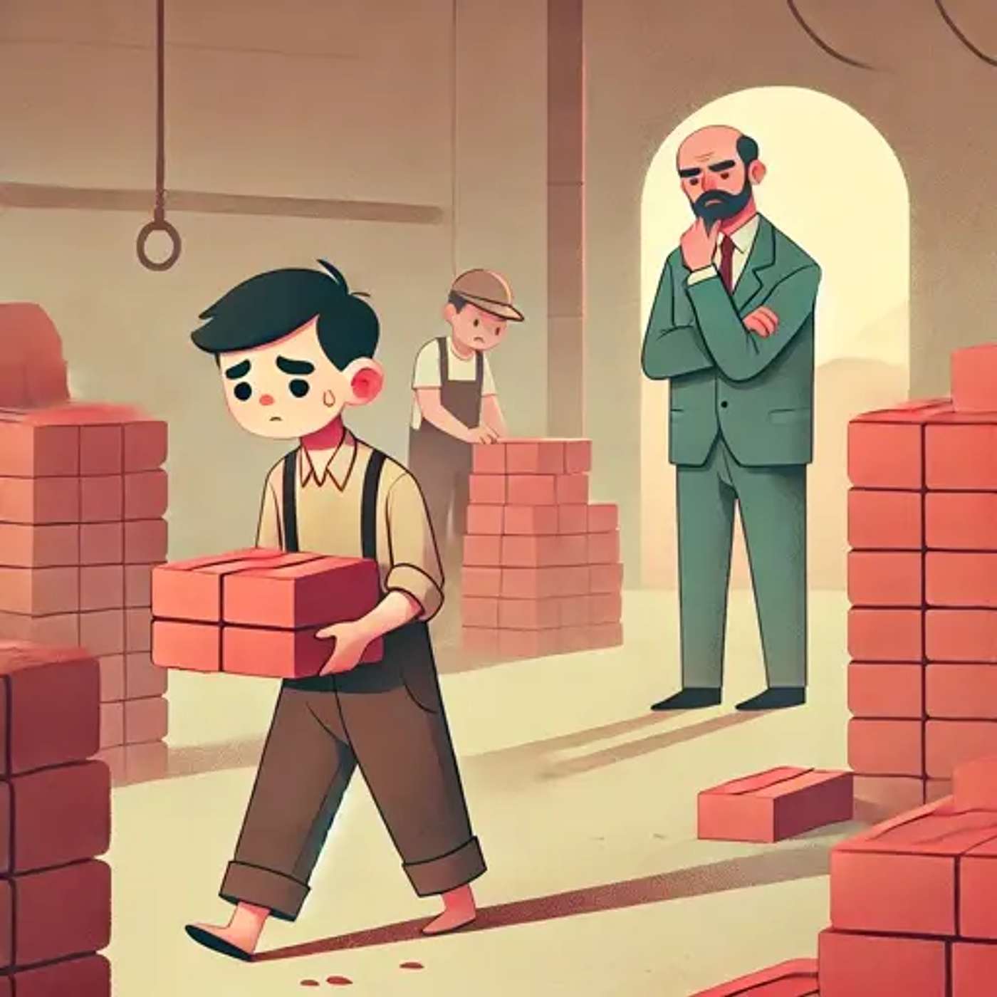 被剥削的智障工人 - Exploited Mentally Disabled Worker [HSK 5]