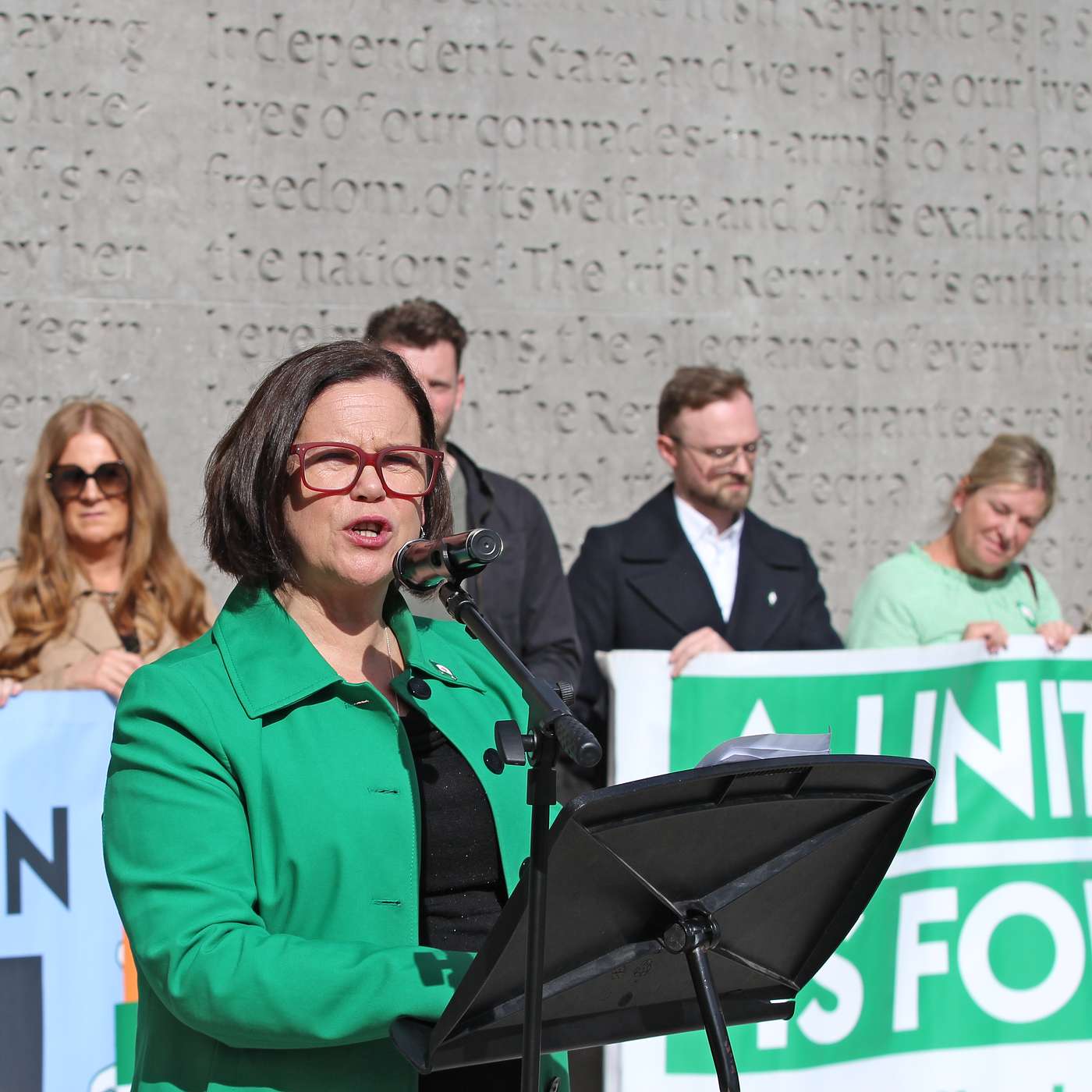 Mary Lou McDonald speech at Easter Rising Commemoration, Arbour Hill, Dublin