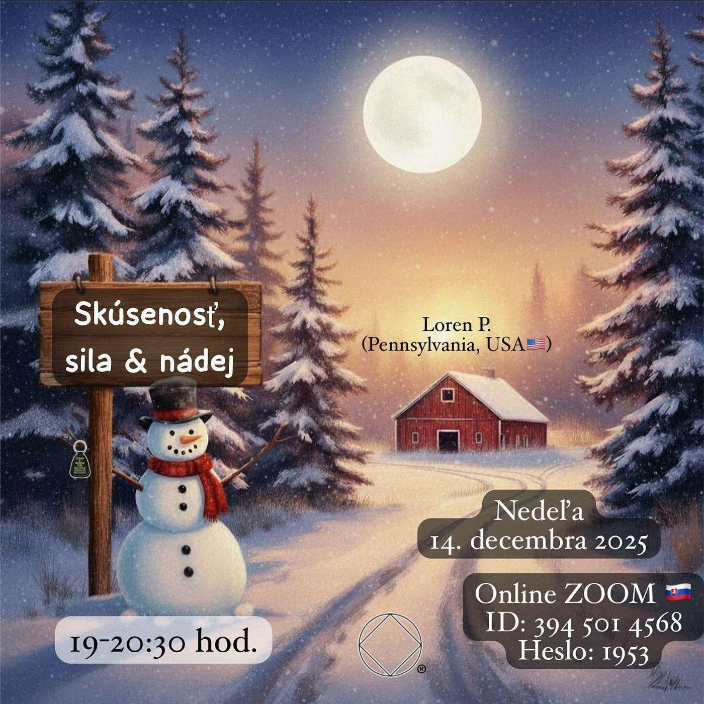 Skúsenosti, sila a nádej - Loren P. (Pennsylvania, USA) - 14. 12. 2025 episode artwork