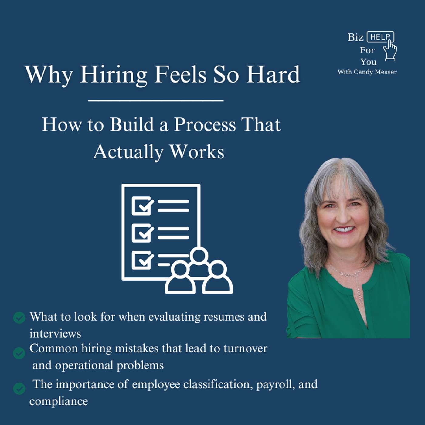 Why Hiring Feels So Hard and How to Build a Process That Actually Works episode artwork