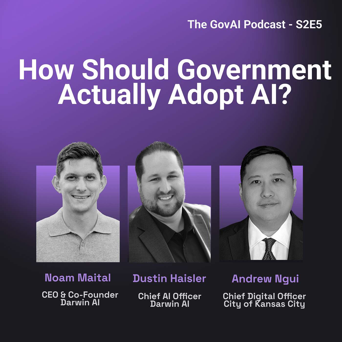 S2E5 - Andrew Ngui - How Should Government Actually Adopt AI? episode artwork