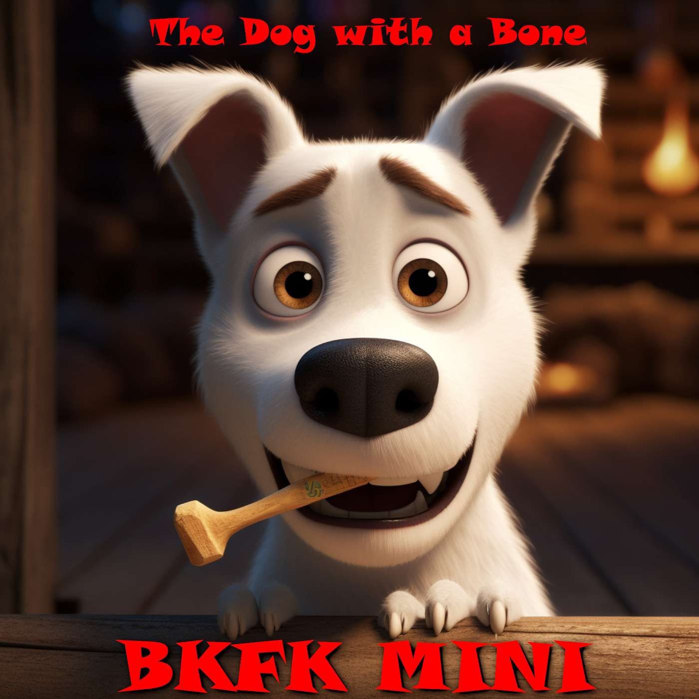 Aesop's Fables: The Dog with a Bone - a tale of greed