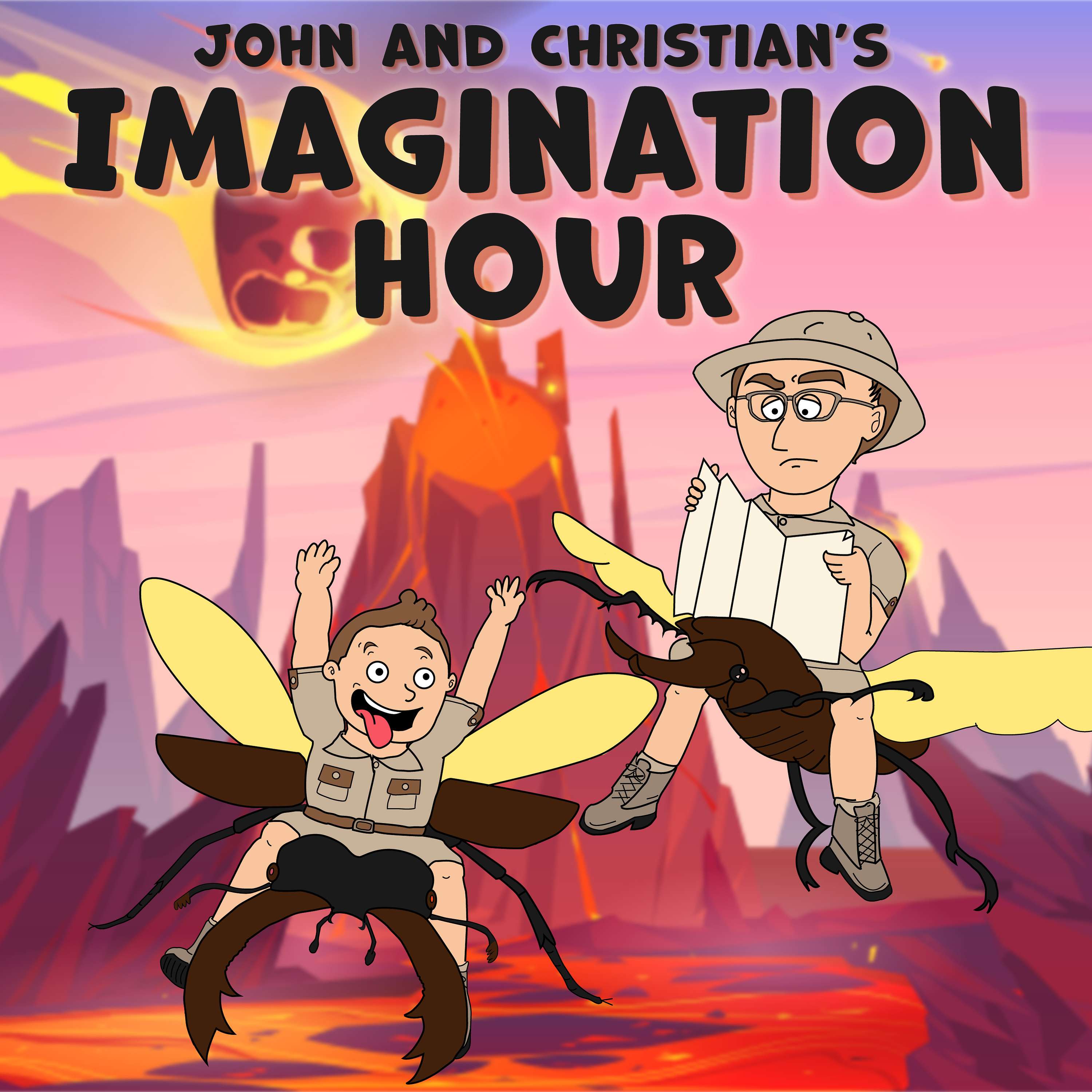 John and Christian's Imagination Hour podcast artwork