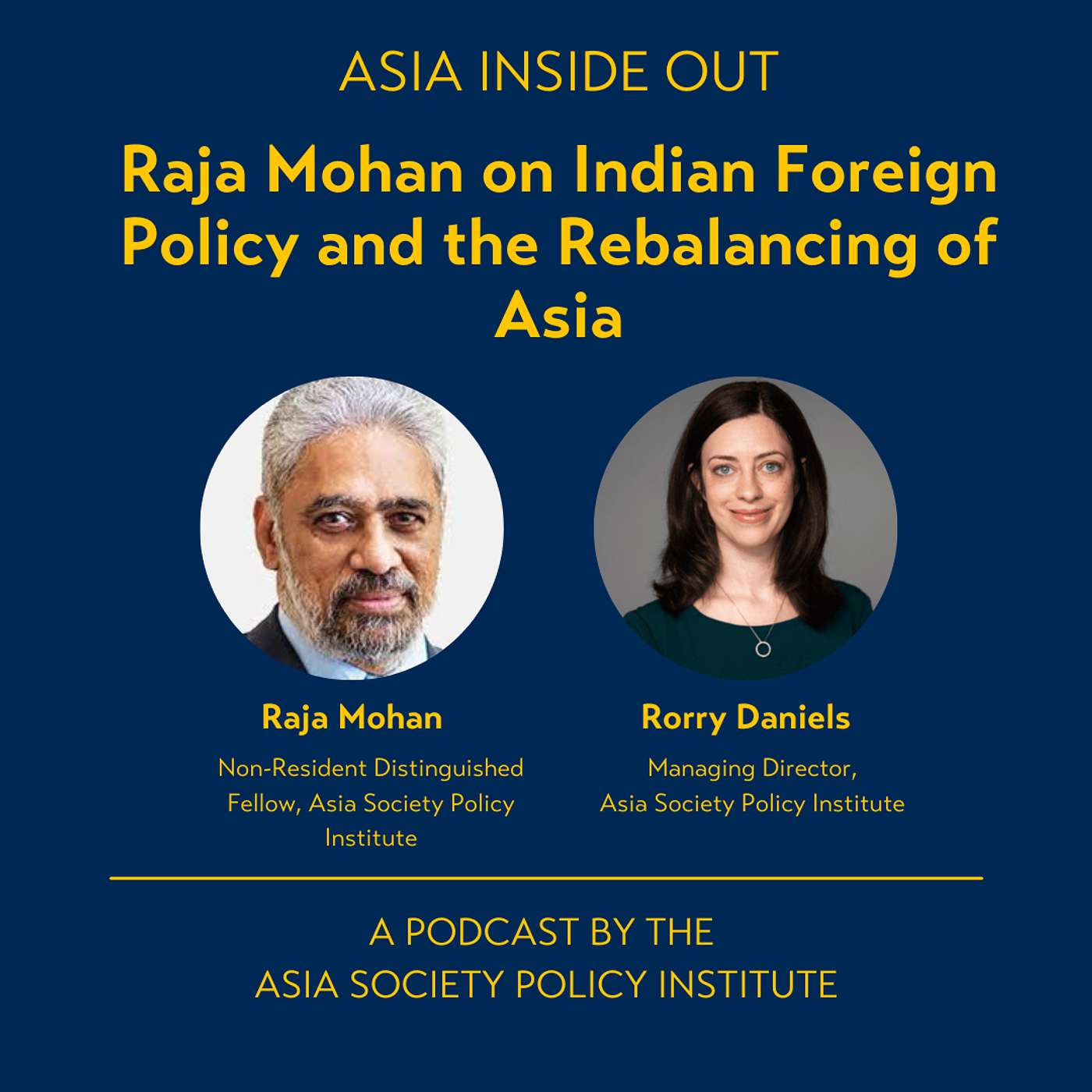 Raja Mohan on Indian Foreign Policy and the Rebalancing of Asia