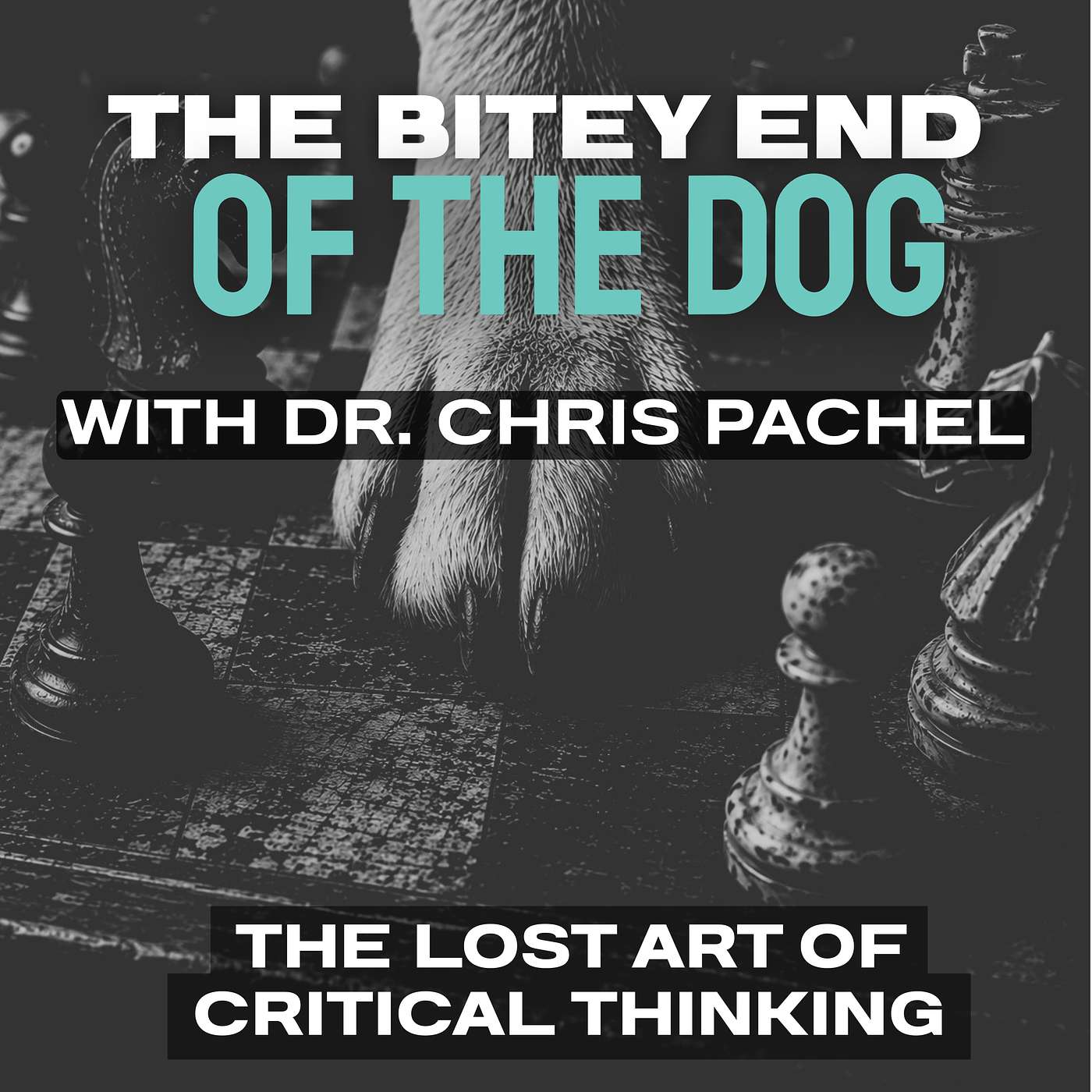 The Lost Art of Critical Thinking with Dr. Chris Pachel Episode cover
