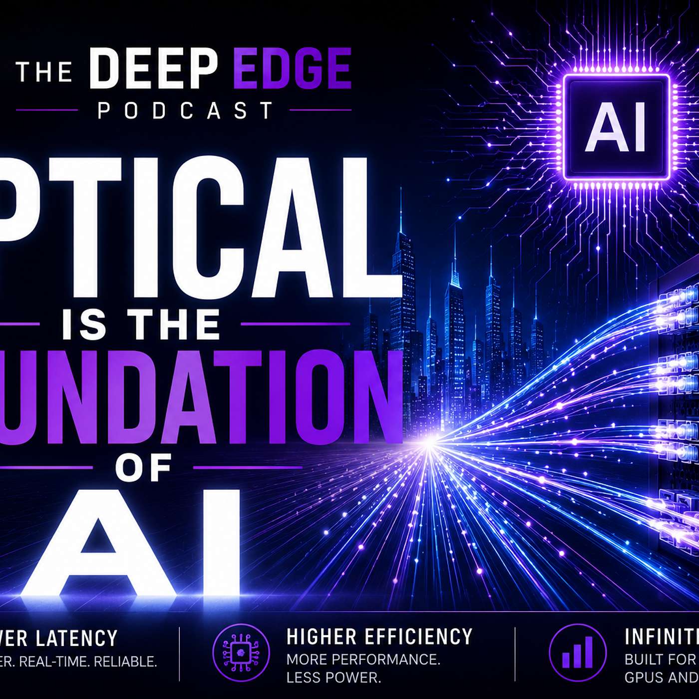 Optical Is the Foundation of AI: Why Light Is the Real AI Infrastructure Bottleneck I Ep: 74 episode artwork