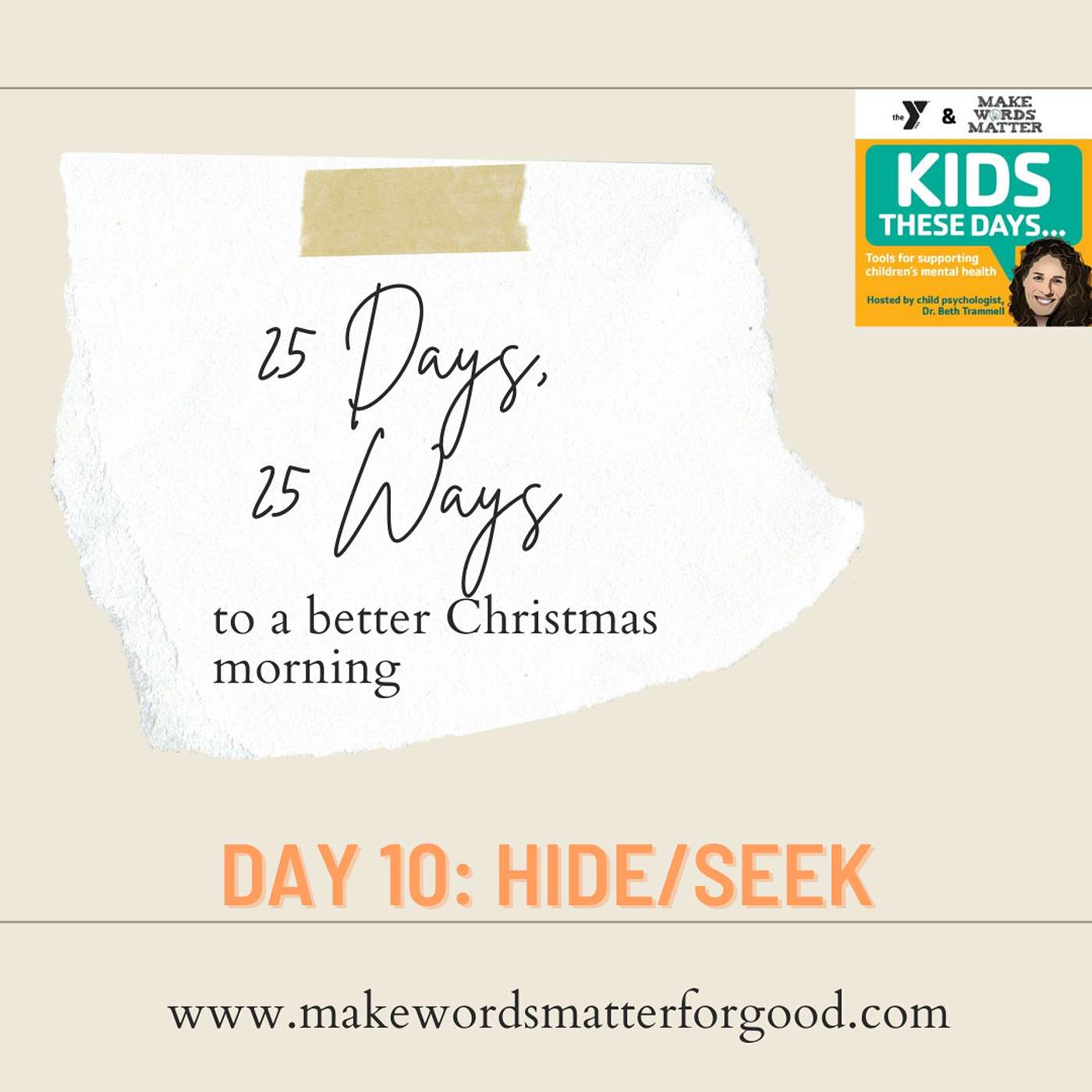 Kids These Days need us to Make Words Matter for good