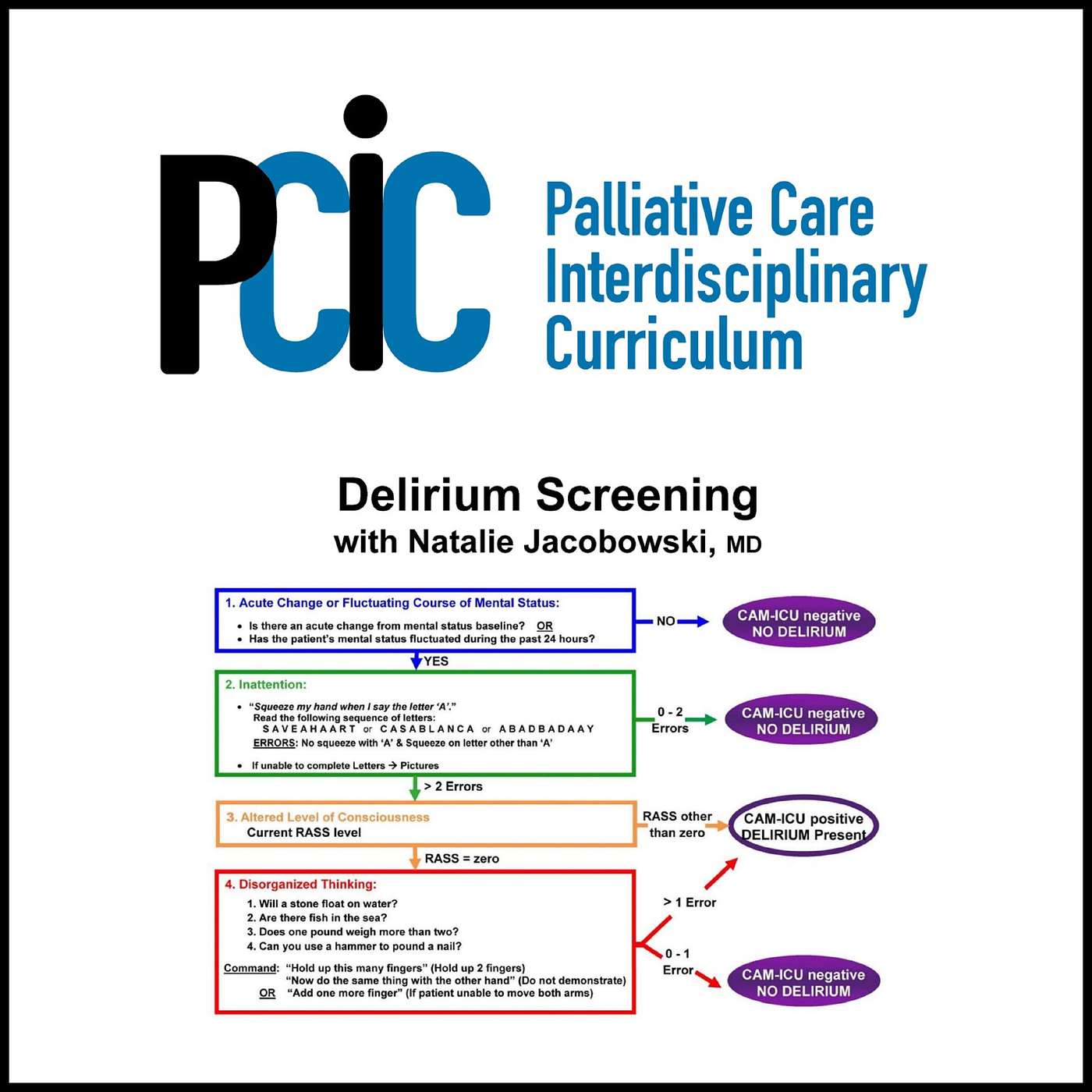 Palliative Care Interdisciplinary  Curriculum