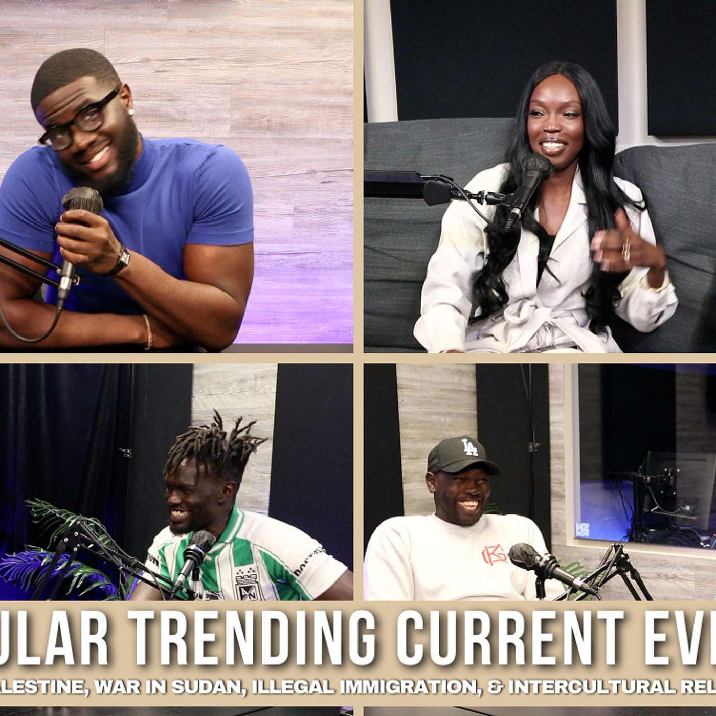 Popular Trending Current Events: Israel & Palestine, War in Sudan, Illegal Immigration, Intercultural Relationships & More! episode artwork