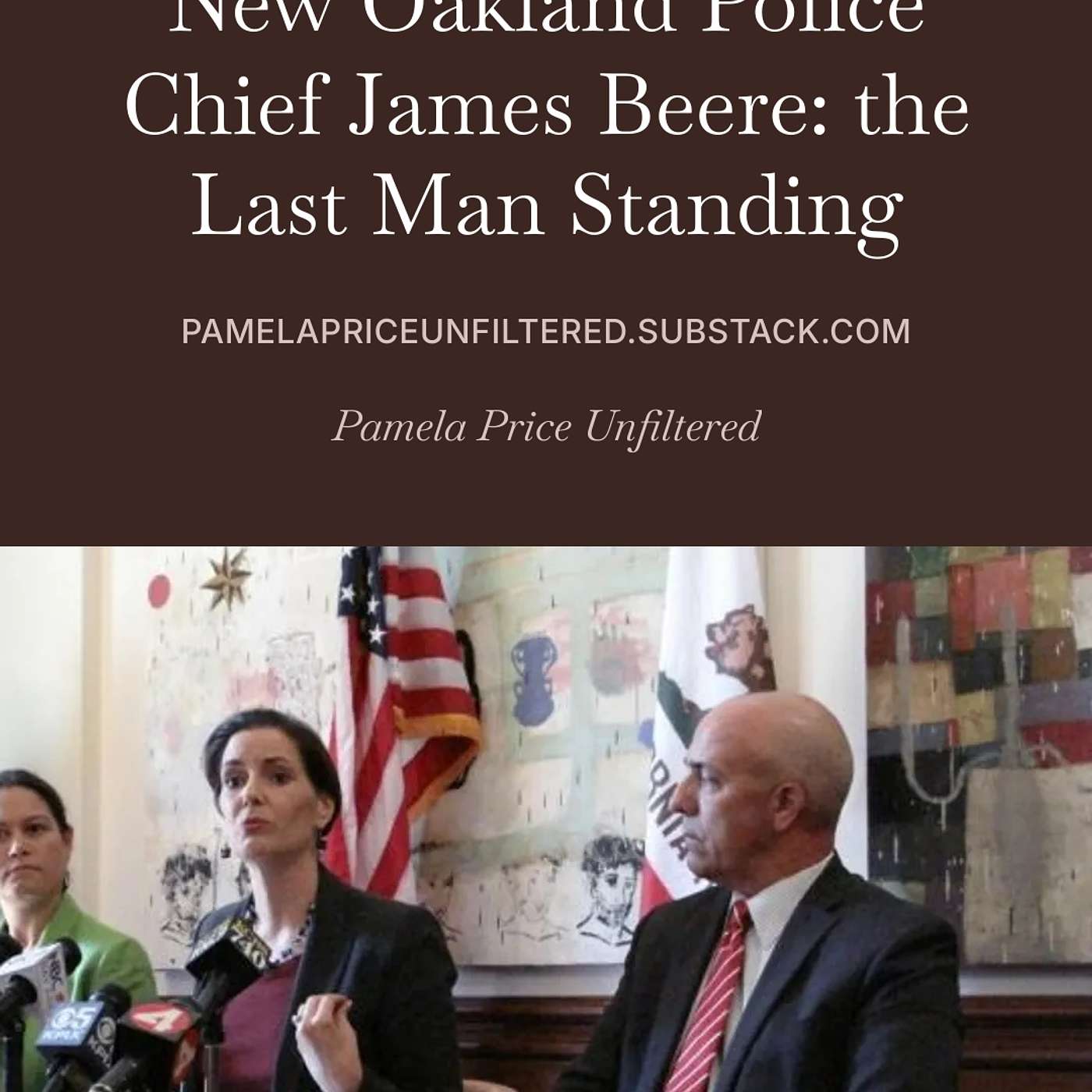 New Oakland Police Chief James Beere: the Last Man Standing episode artwork