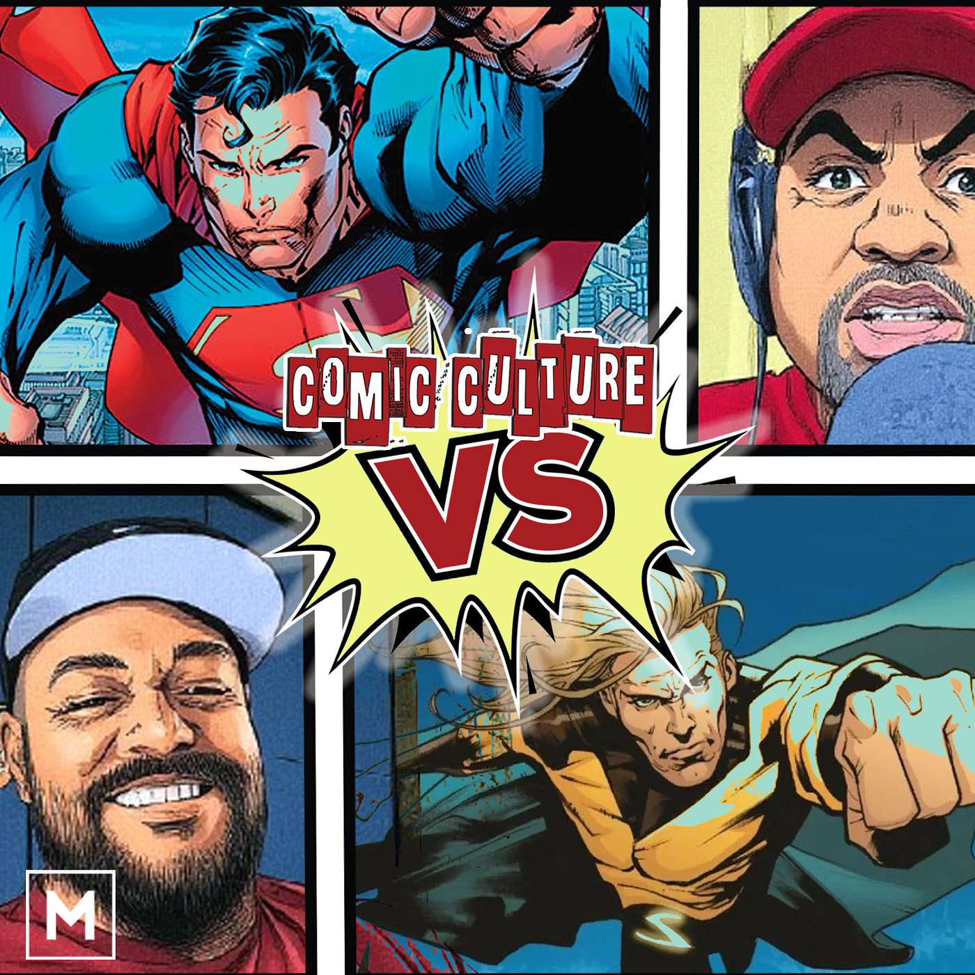 Bonus: Comic Culture Versus — Superman vs Sentry episode artwork