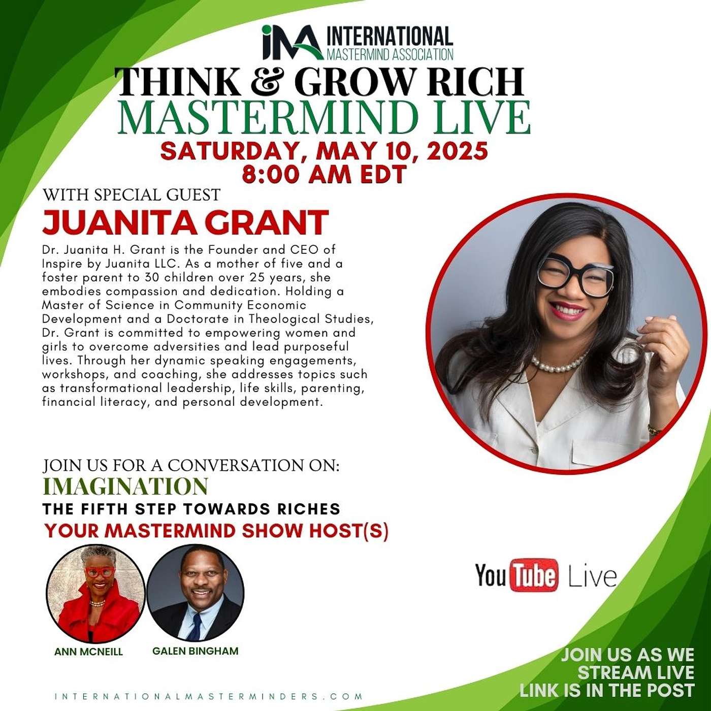 IMA Think & Grow Rich Saturday Show 05.10.2025 episode artwork